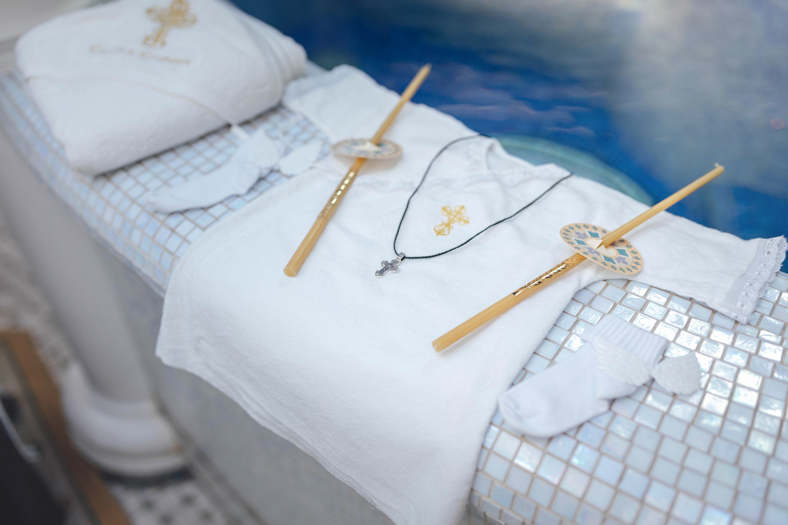 Крещение Демида, храм Святой Троицы, декабрь 2025