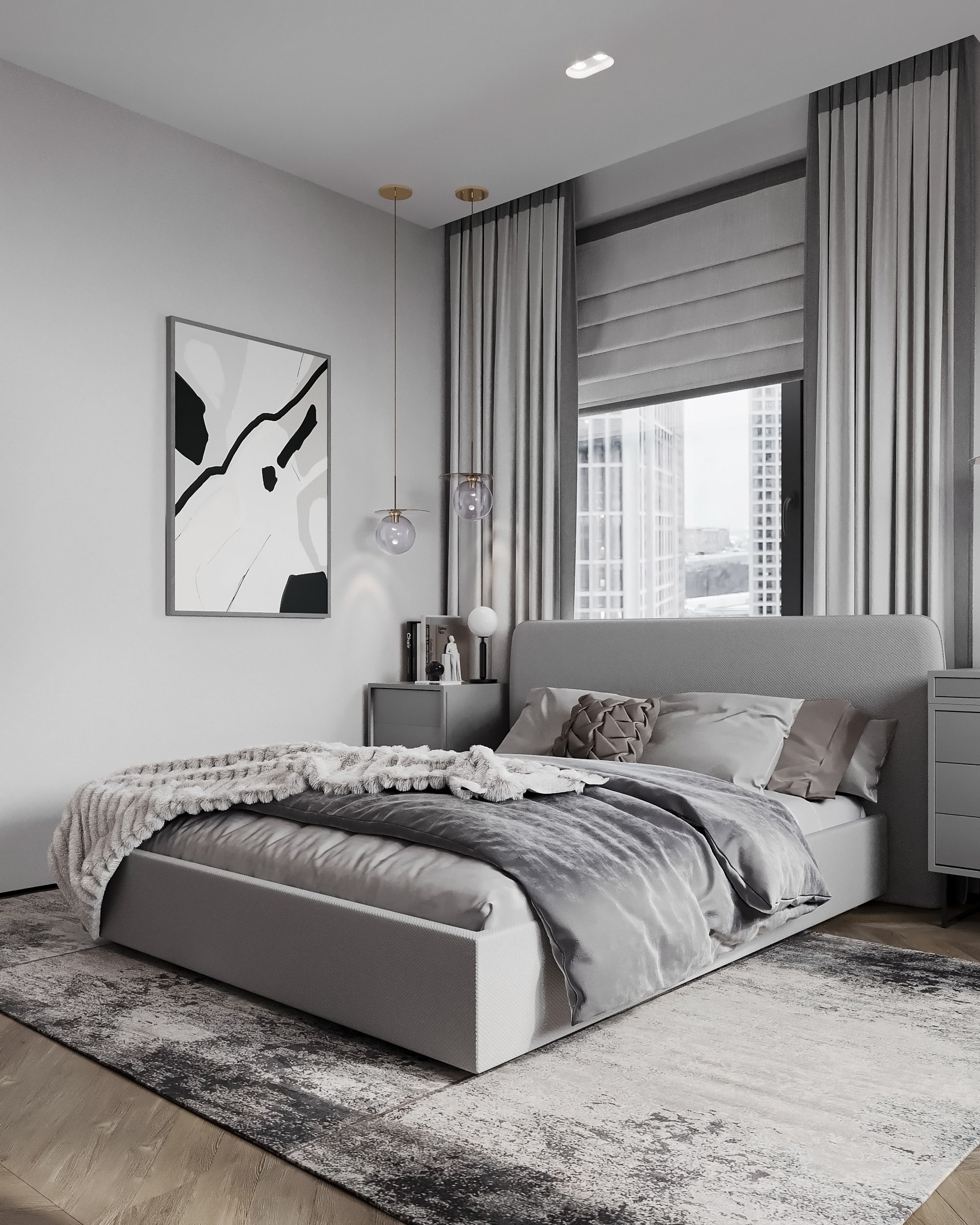 ЖК Хендлайнер 103 м². 3Д-Визуализация Наталья Макогонова