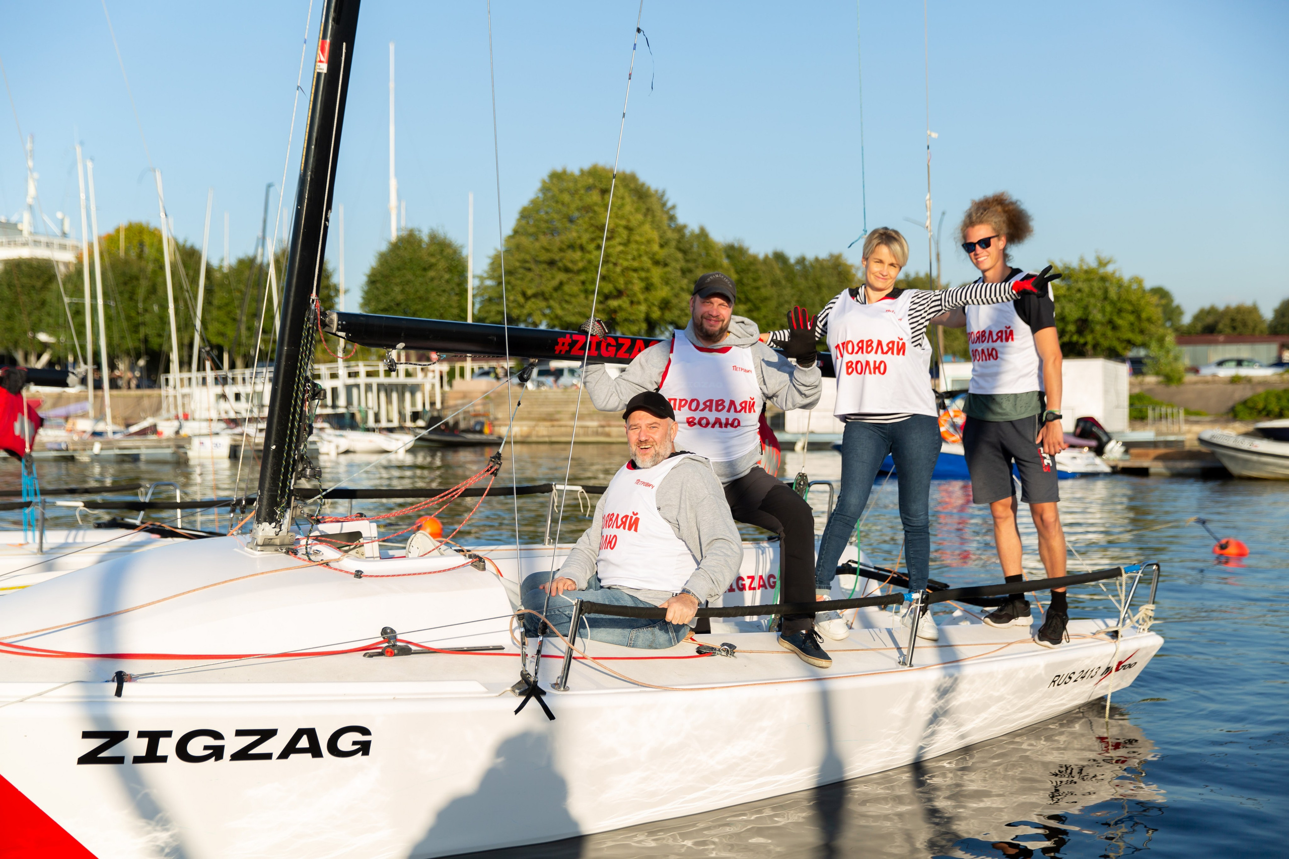 Яхтинг для «Петровича». Снимаю съемки