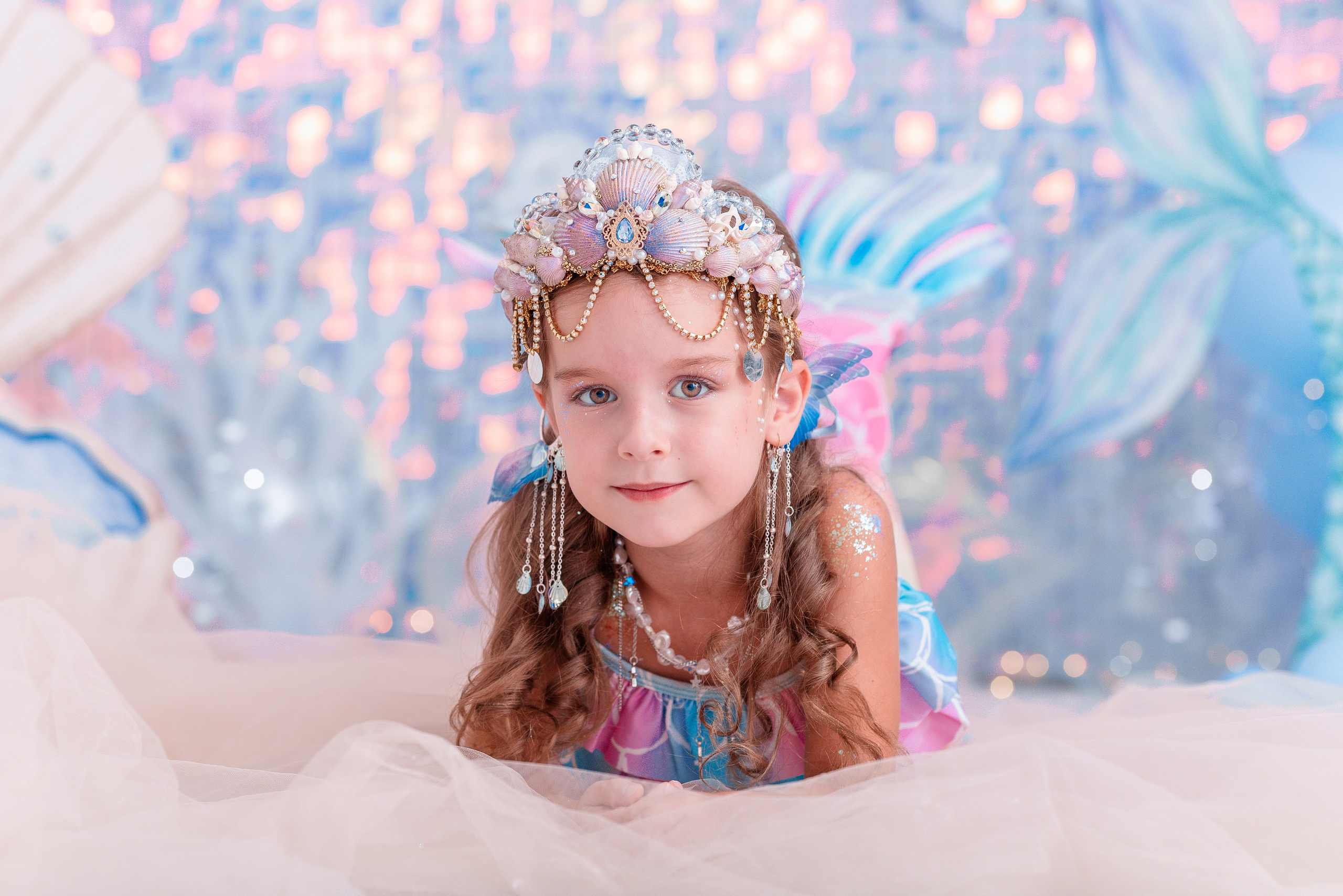 Детский фотопроект «Русалочка» в Сочи. Детский студийный фотограф Сочи