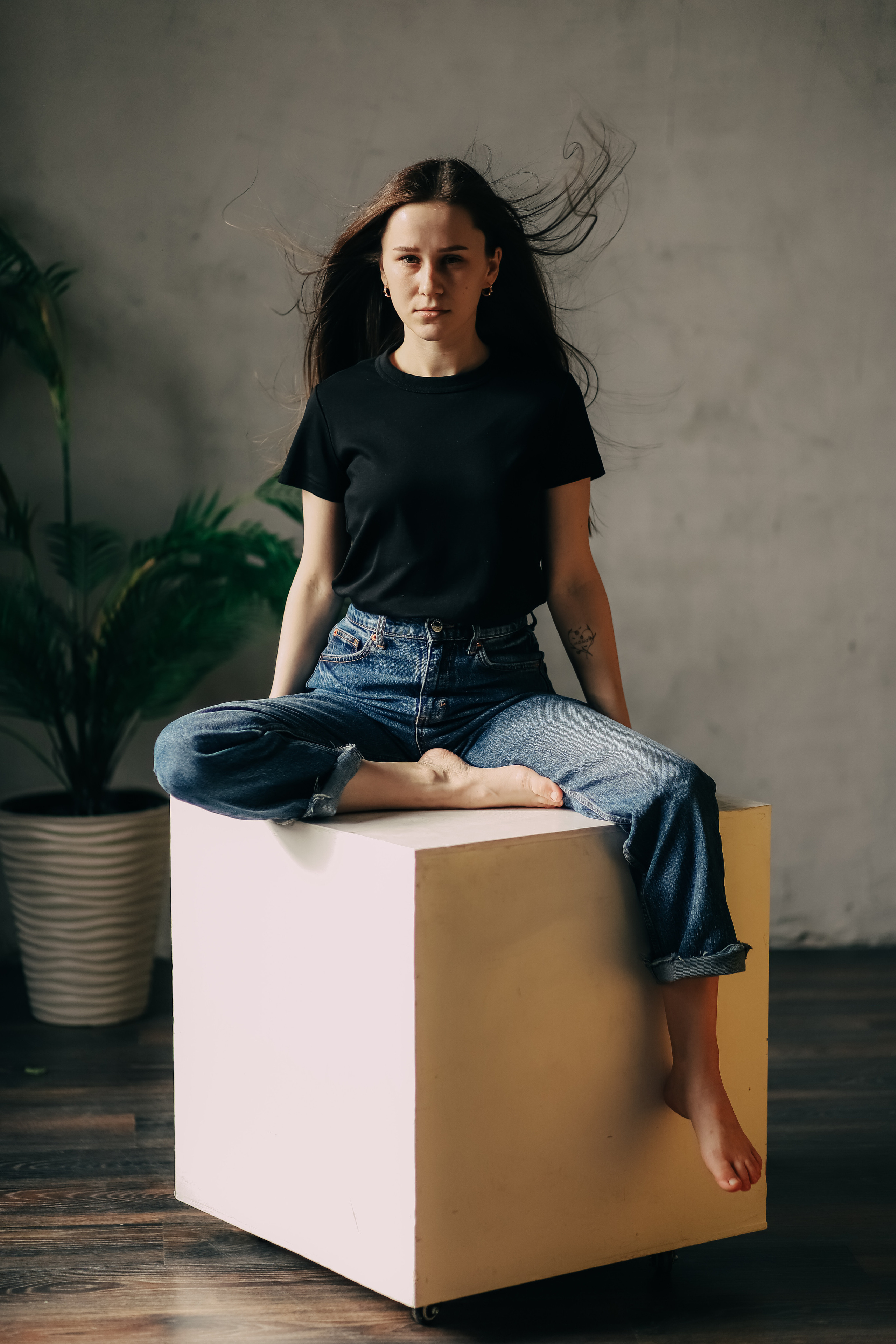 Ира в фотостудии «Мануфактура». Фотограф Карпачан Анастасия