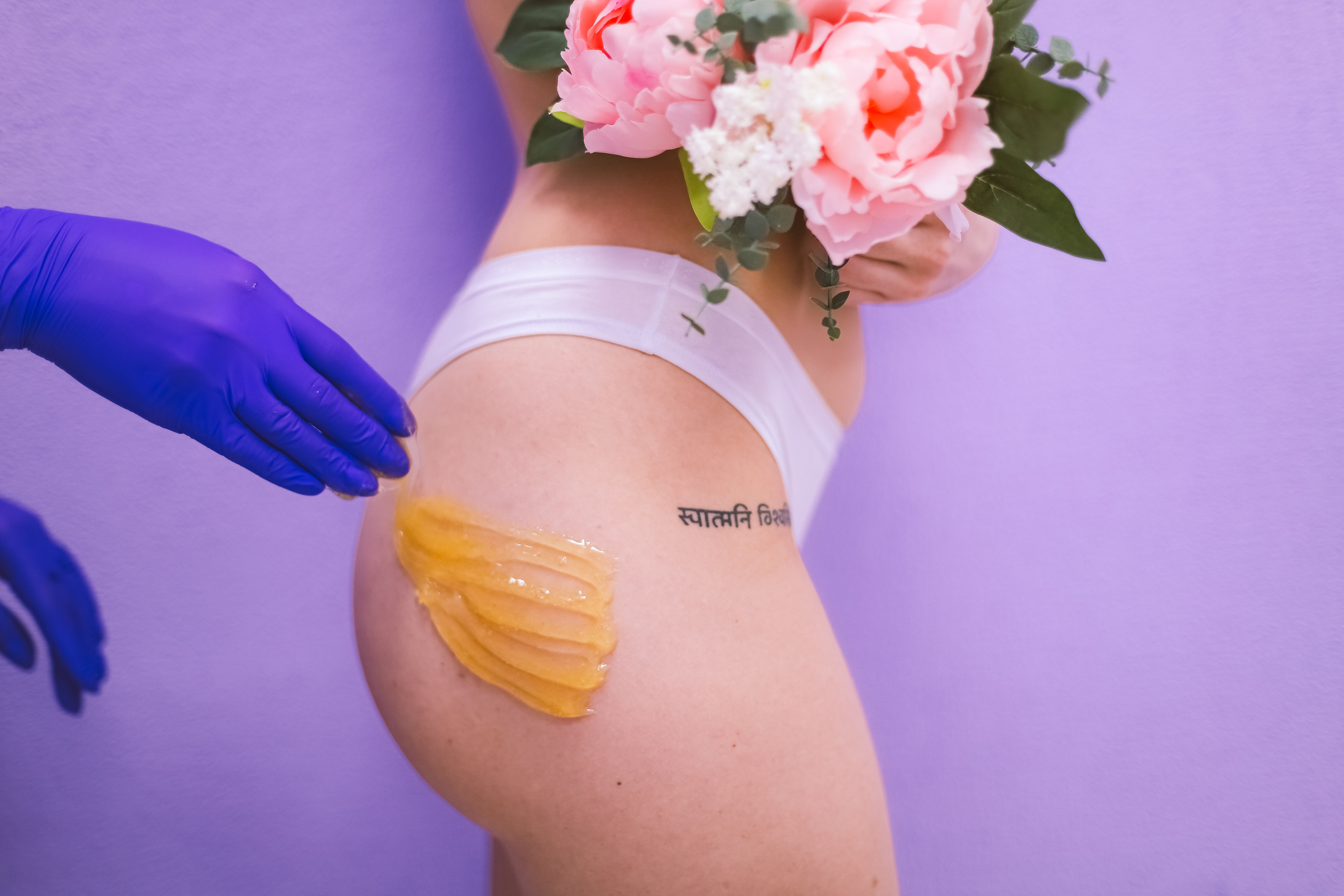 Алена — мастер депиляции. Фотограф Карпачан Анастасия