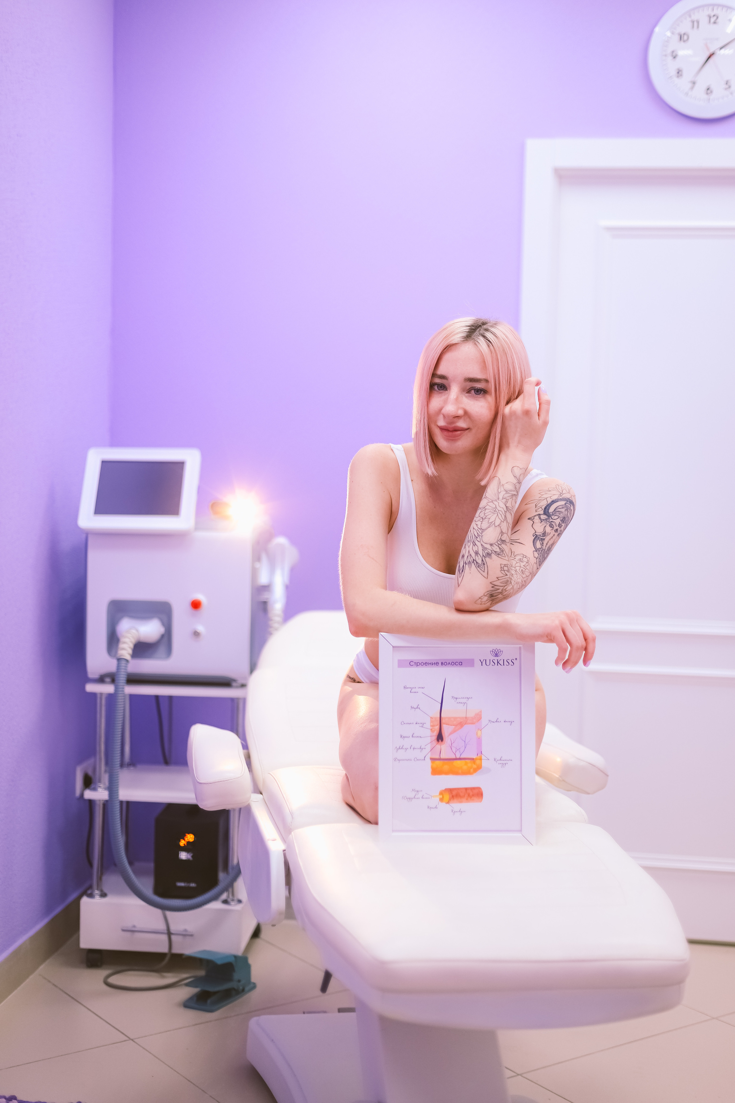 Алена — мастер депиляции. Фотограф Карпачан Анастасия