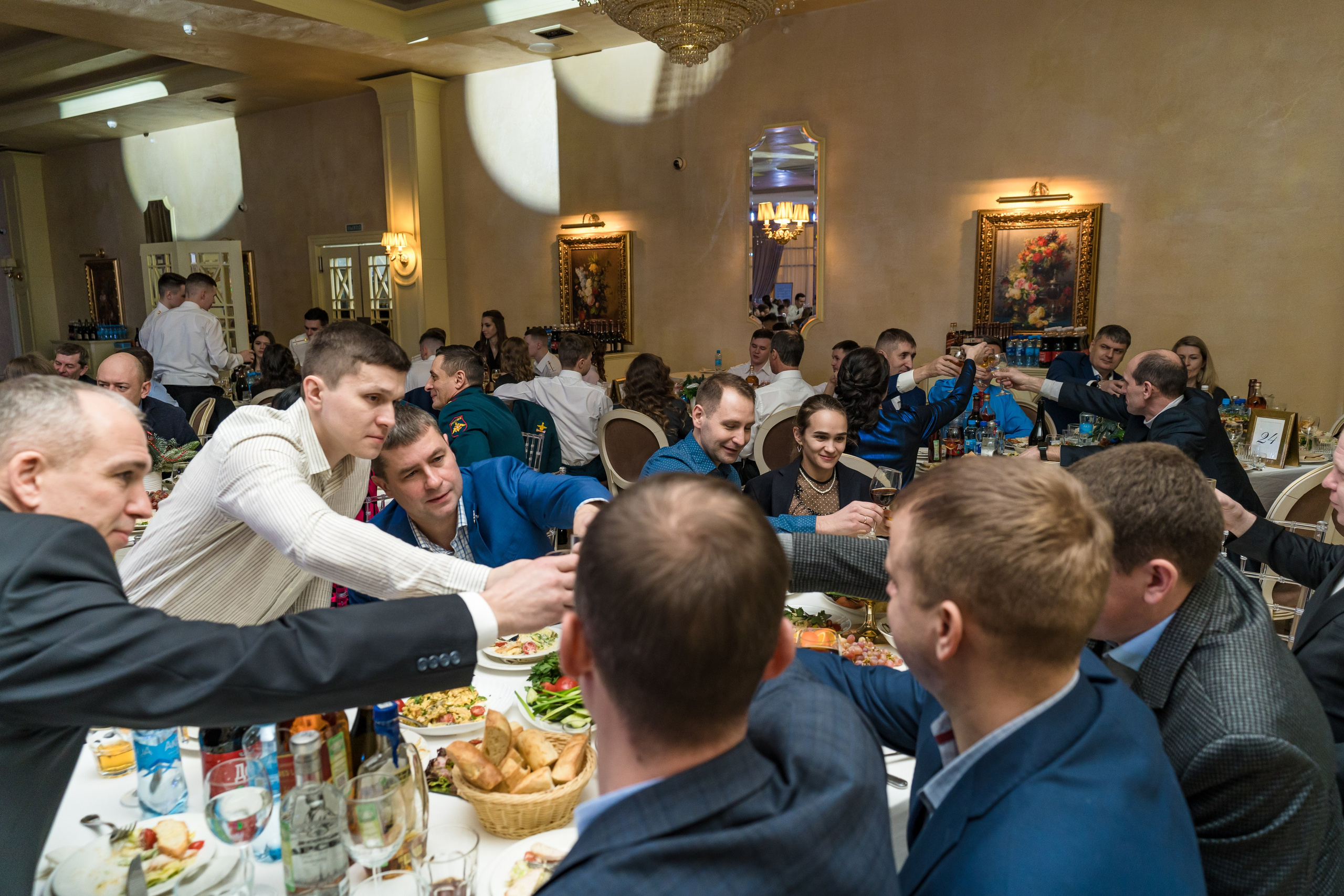 Фотосъемка выпуска военной академии и вручение дипломов