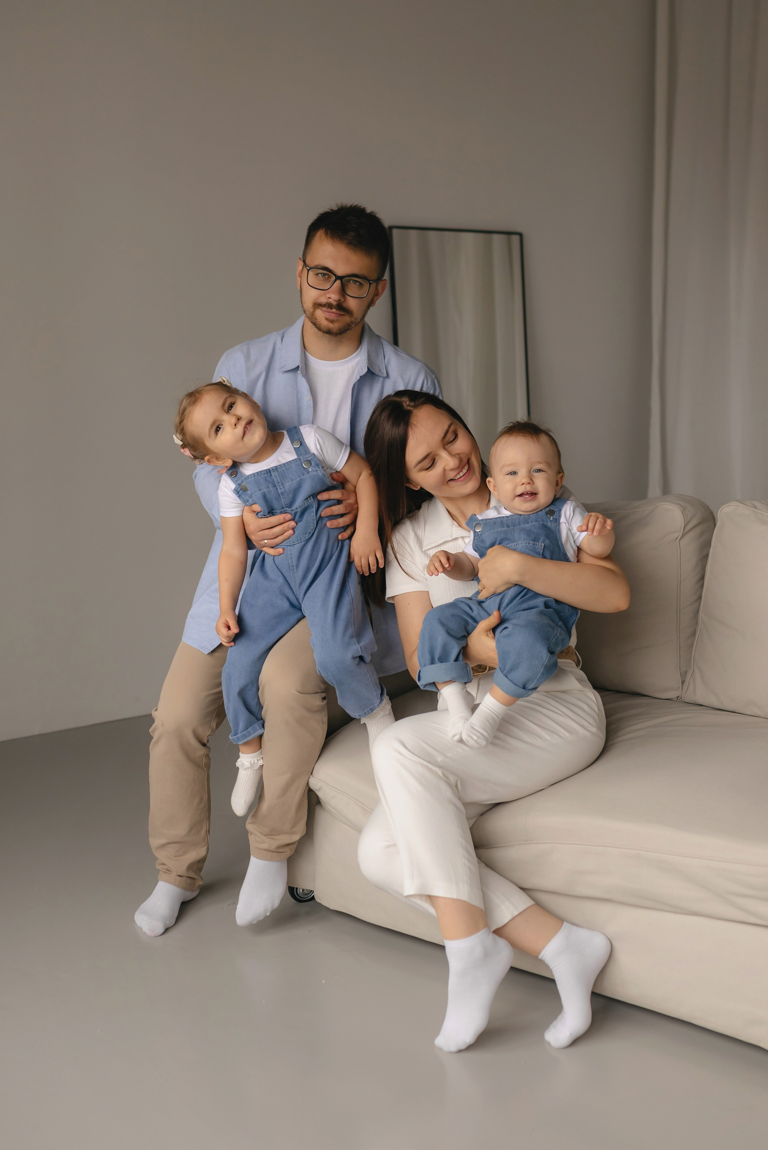 Мария, Василий, Есения и Миша. Семейный и портретный фотограф Нижний Новгород