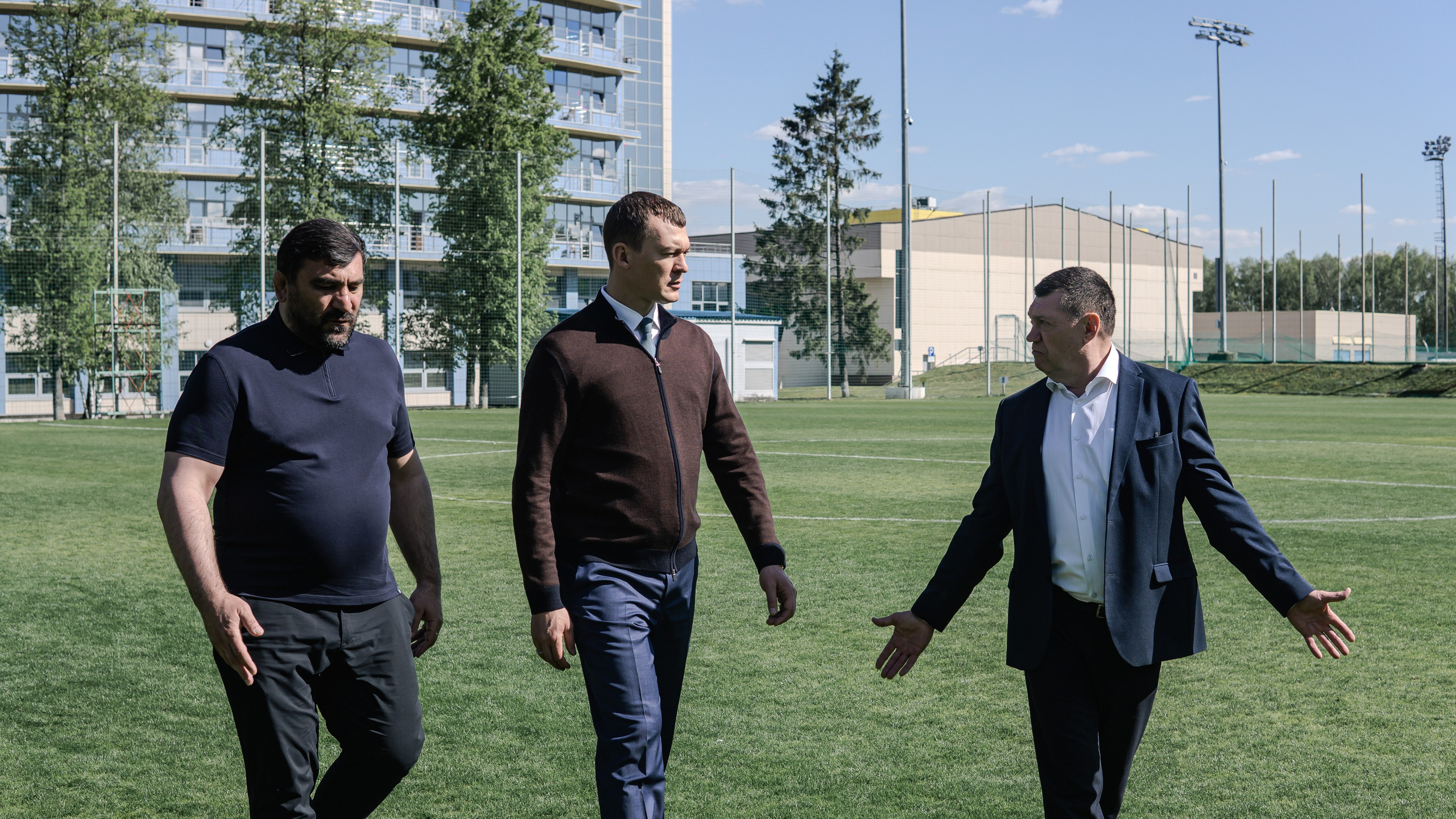 ОСМОТР МИНИСТРОМ СПОРТА РФ УЧЕБНО-ТРЕНИРОВОЧНОГО ЦЕНТРА НОВОГОРСК, МОСКВА. Репортажный и интерьерный фотограф, фотохудожник