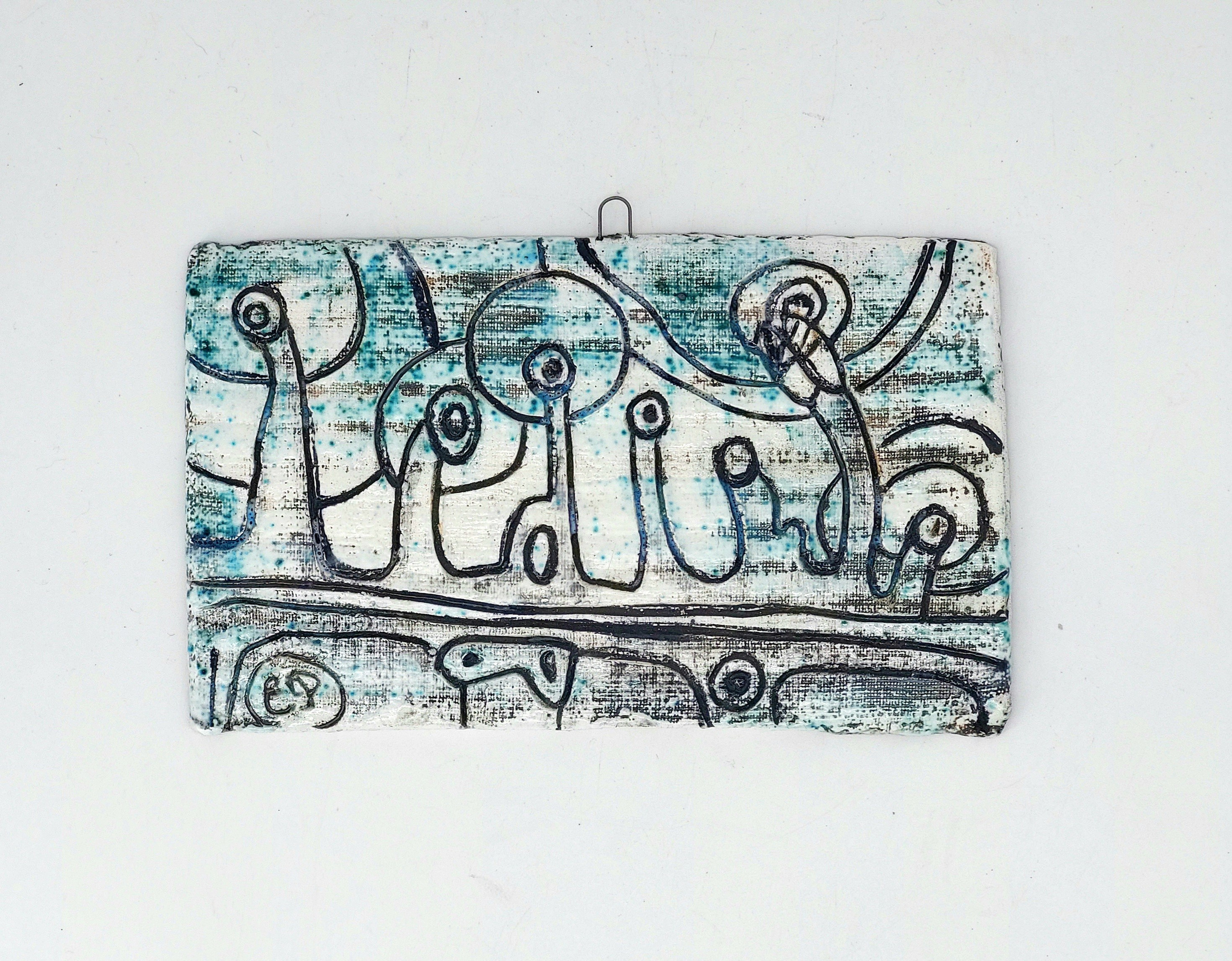 Волшебные открытки. Керамика с историей. Елена Рогалёва