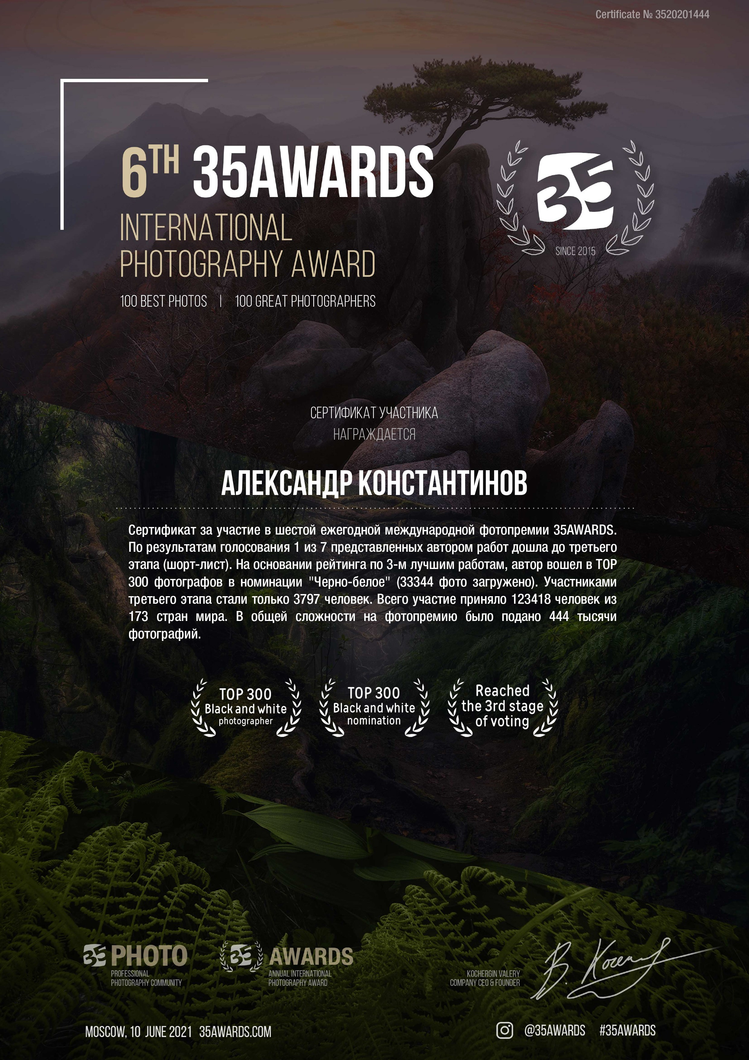 Дипломы, публикации в СМИ. Авторские стильные фотокартины