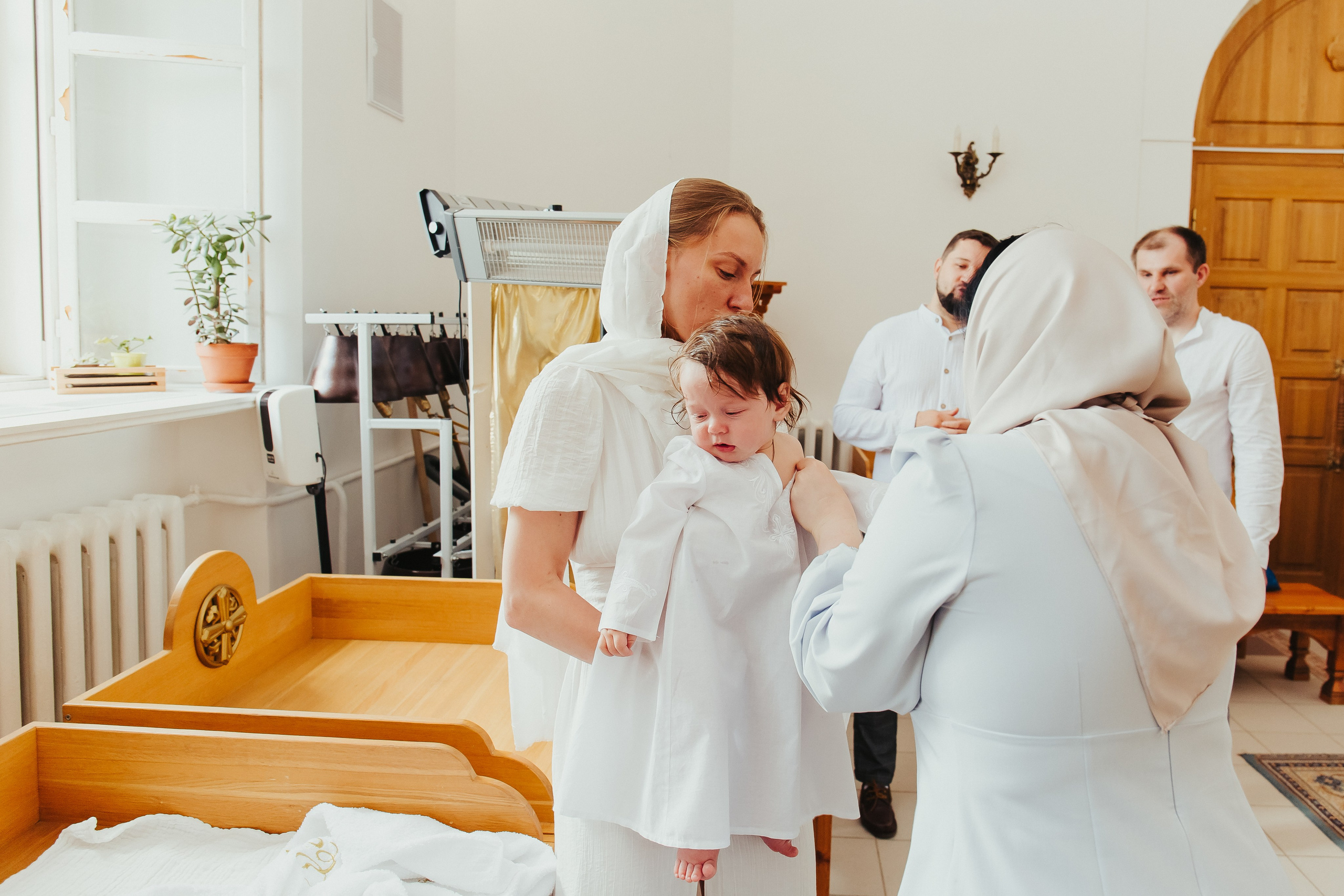 Фотосъемка Крещения ребенка. Фотограф новорожденных и детский в Сергиевом Посаде Кругликова Юлия