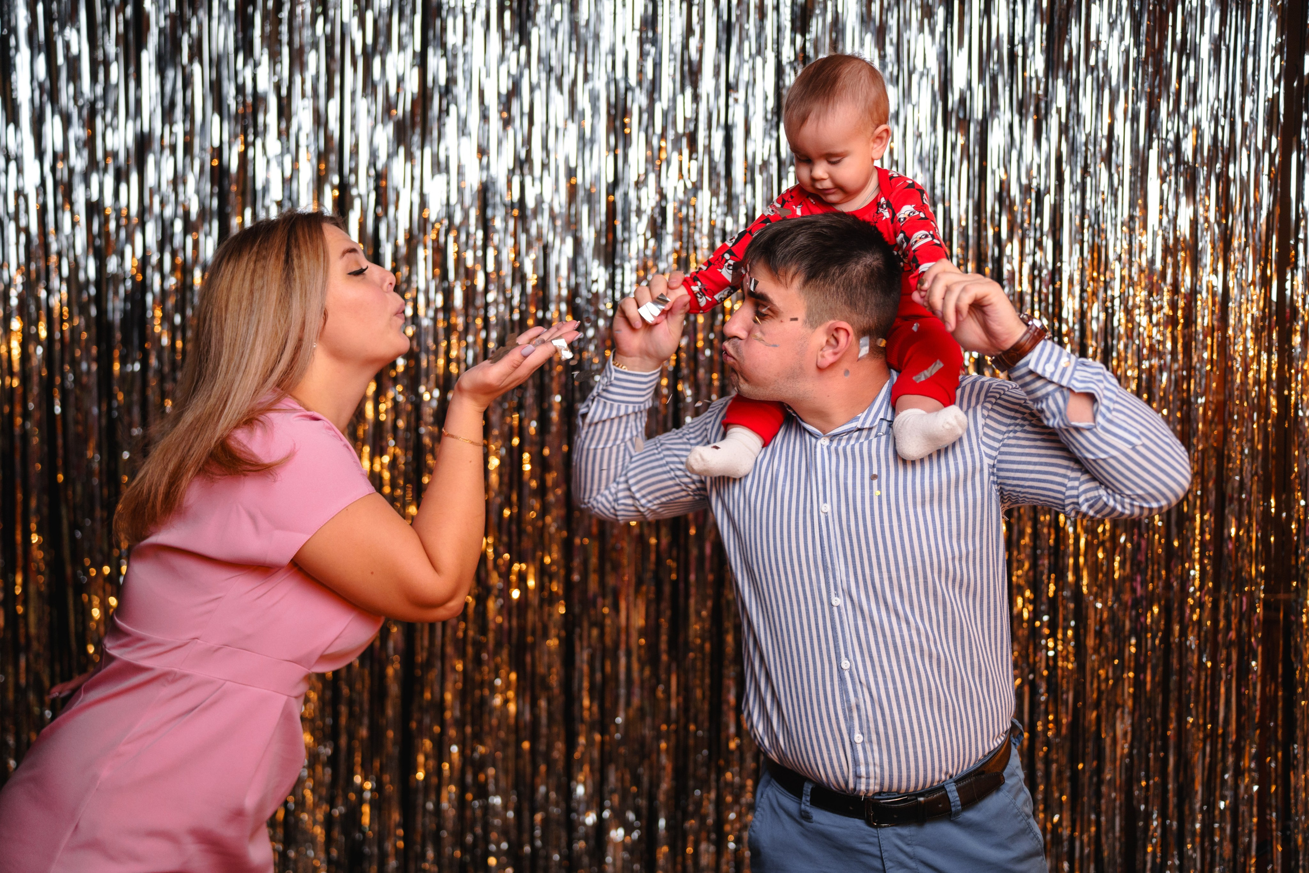 Предновогодняя, студийная съёмка для замечательной семьи. Фотограф Андрей Чеботок (Белгород, Курск, Воронеж, Старый Оскол)