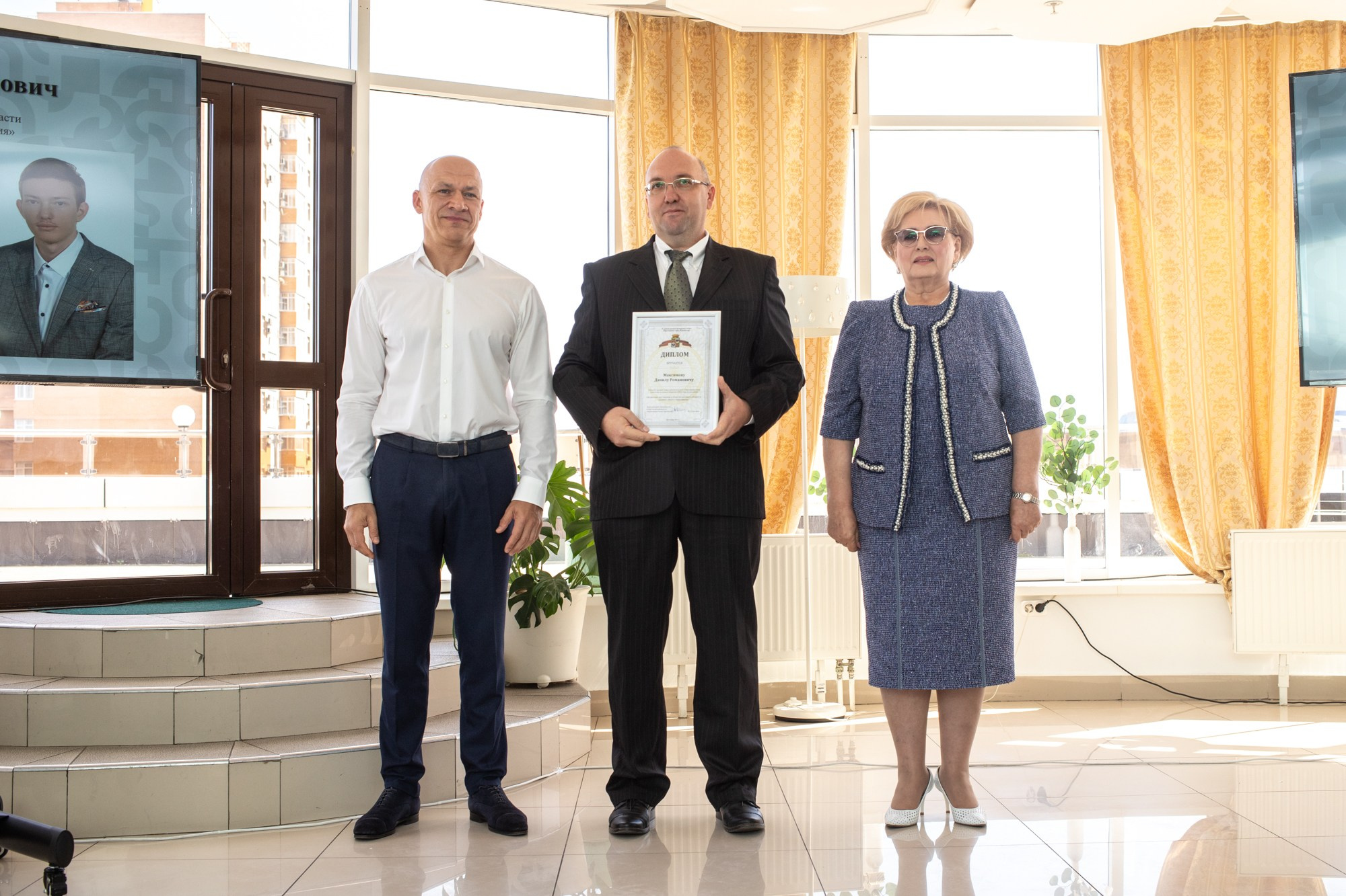 Вручение премий главы Краснодара. Репортажный, промышленный и маркетплейс-фотограф Дмитрий Чернат