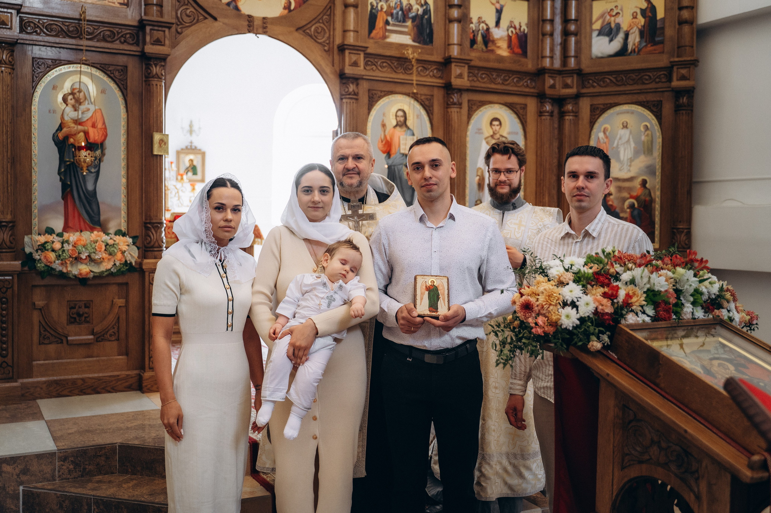 Крещение Мирона (Храм Преображения Господня). Семейный фотограф в Минске Дарья Дреко