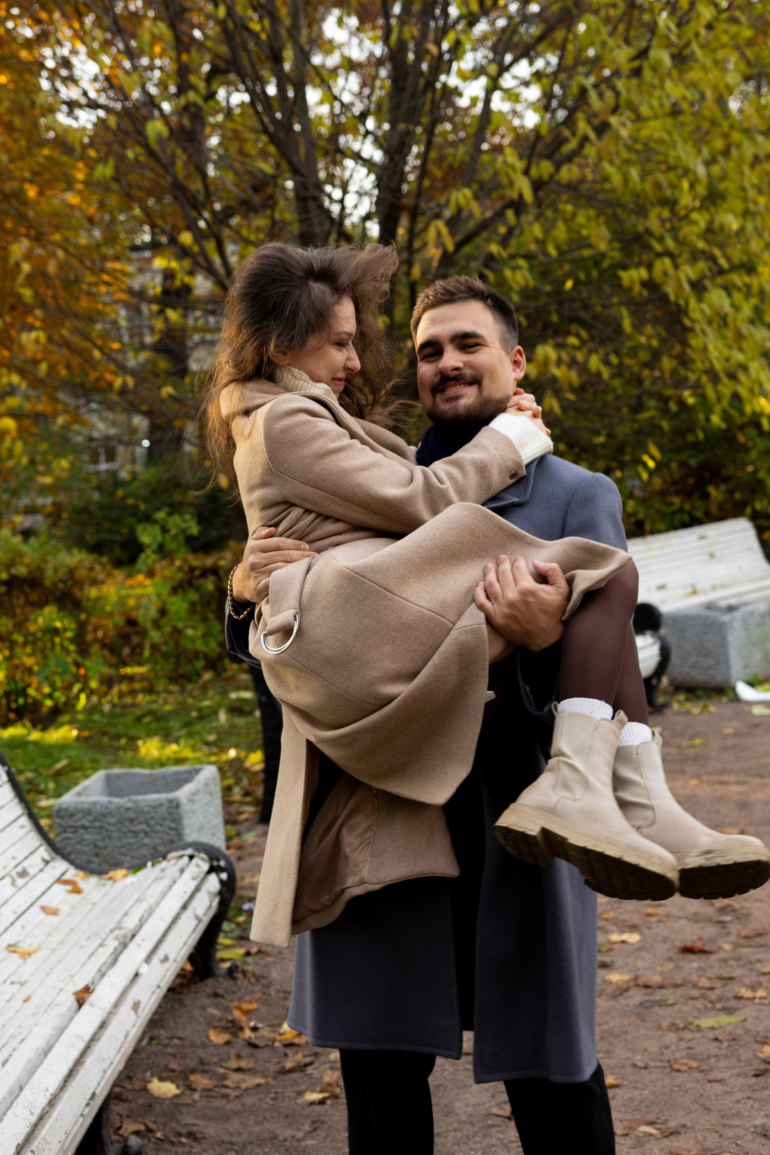 Прогулка по парку. Питерский фотограф