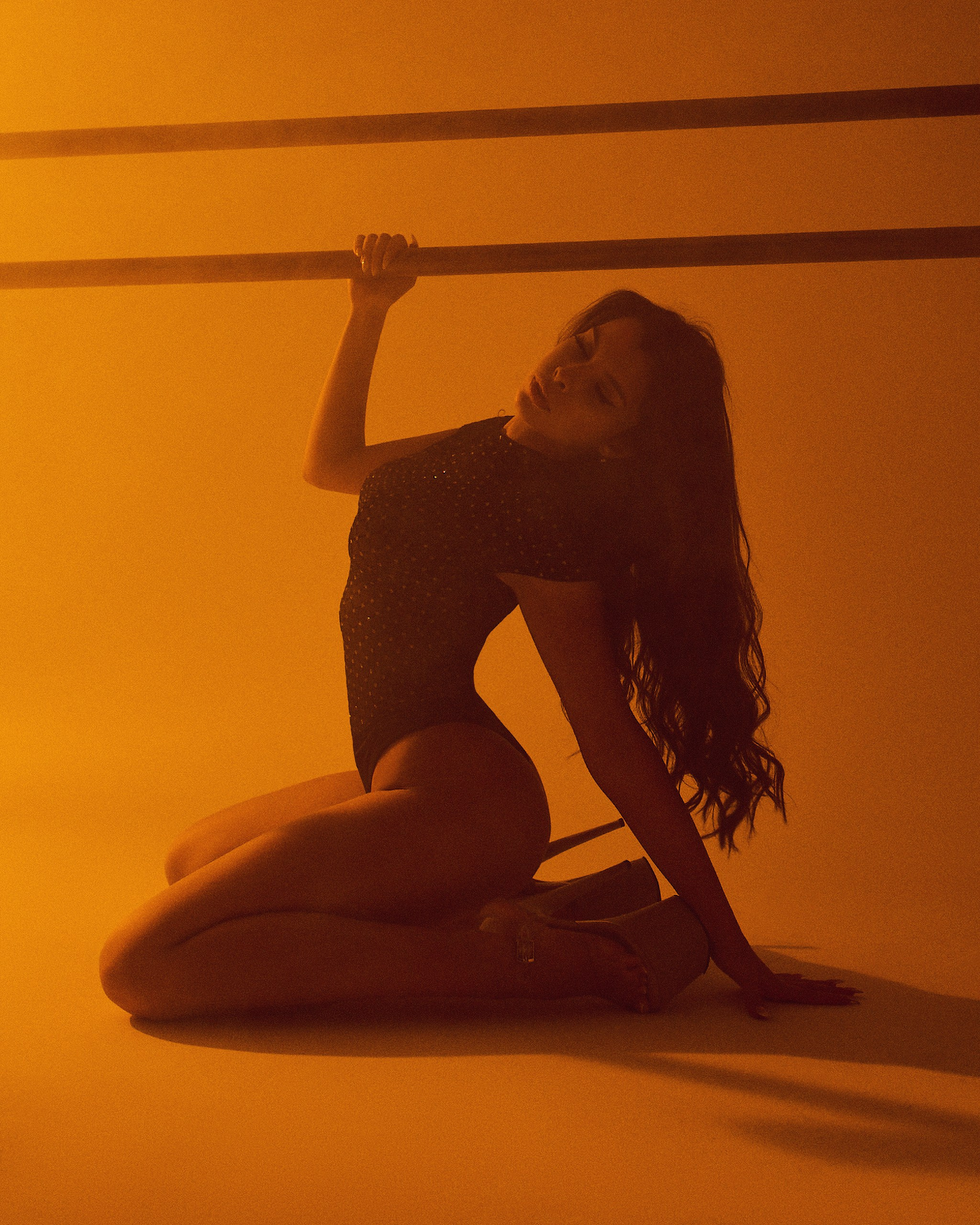 Горячая фотосессия в балетном стиле