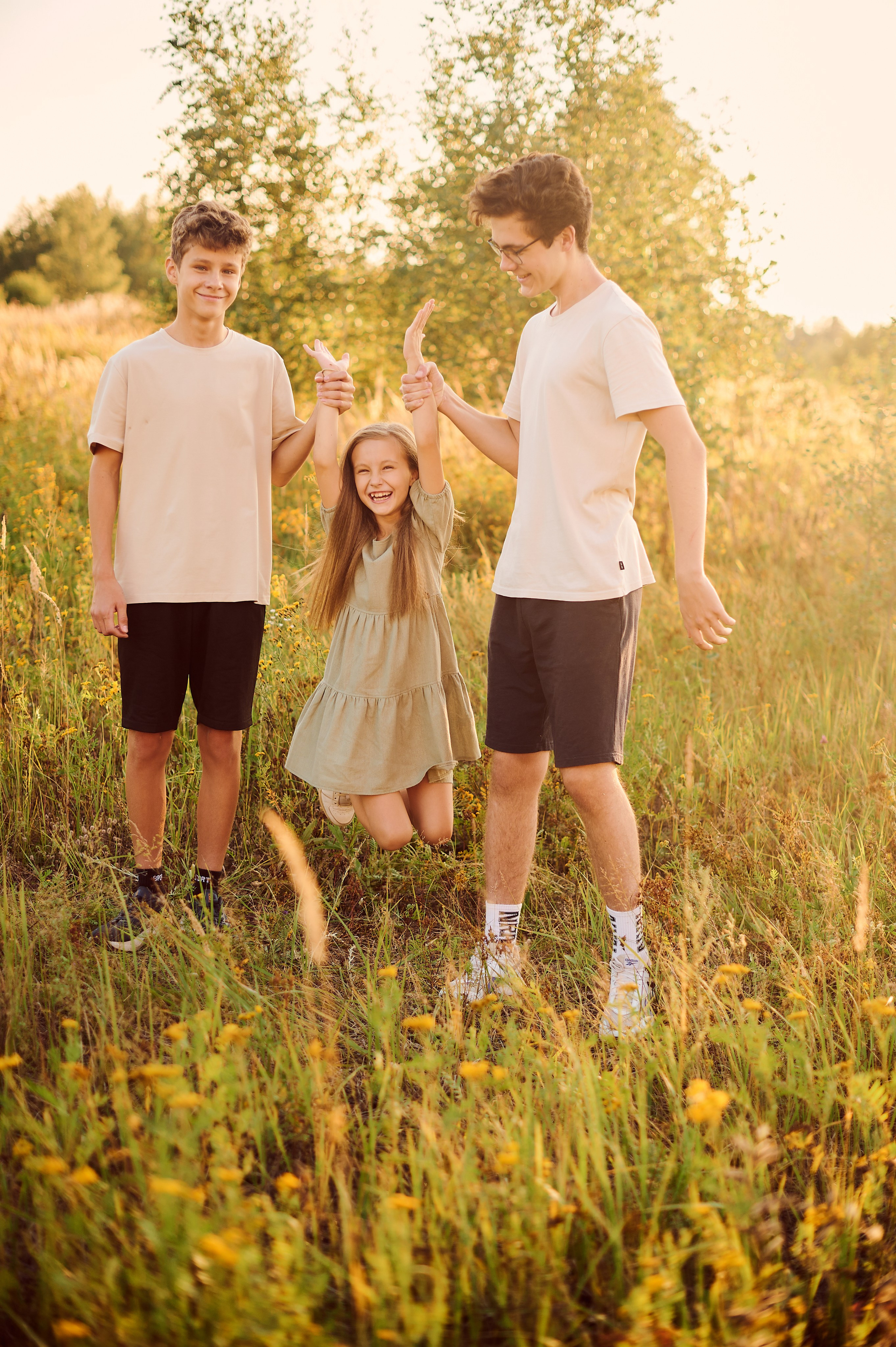 НА ЗАКАТЕ | НАСТЯ, ВИТЯ, МАША, ЛЕША и ЖЕНЯ. Свадебный и семейный фотограф РИТА БОЧКАРЁВА