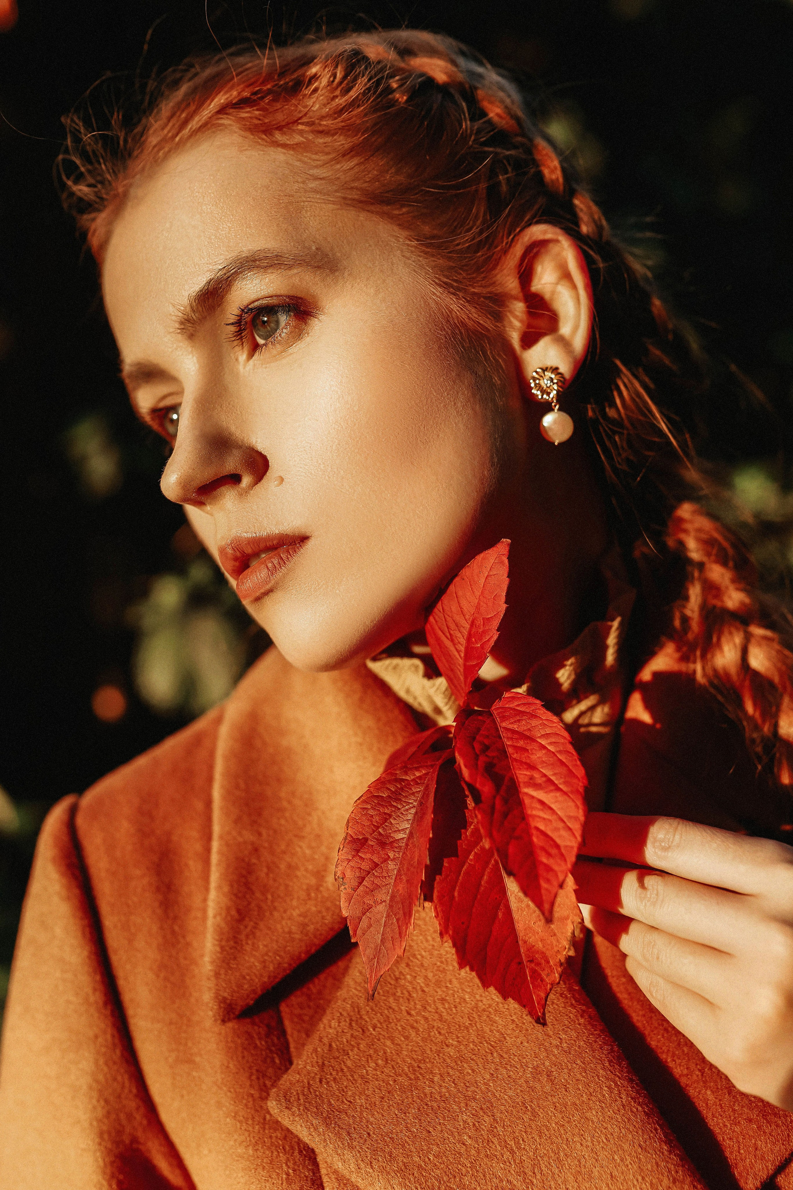 Женская осеняя винтажная фотосессия в Москве. Свадебный и семейный фотограф в Москве