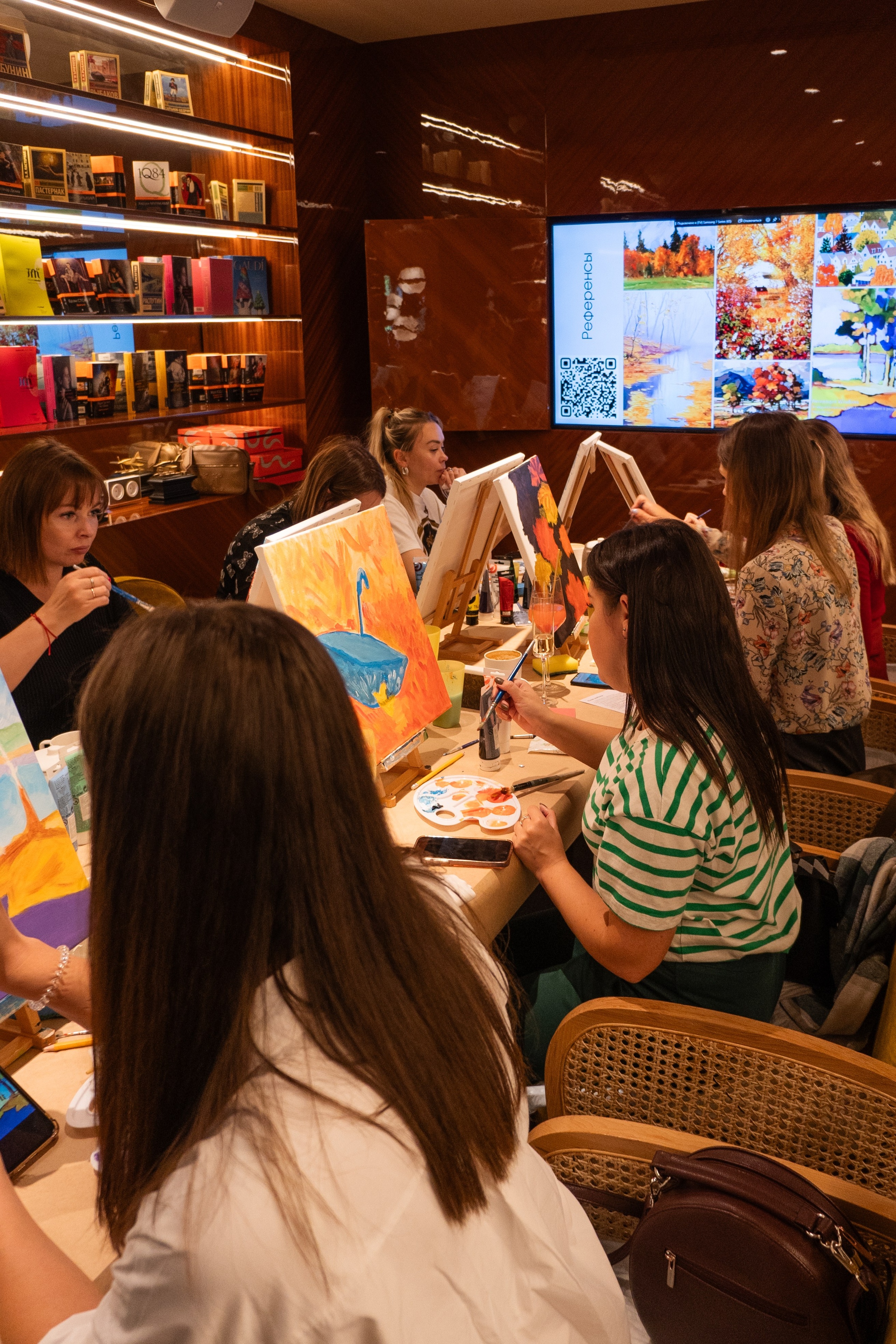 Корпоратив Teach Me Art 3. Портретный фотограф в Москве и Санкт-Петербурге Арина Чех