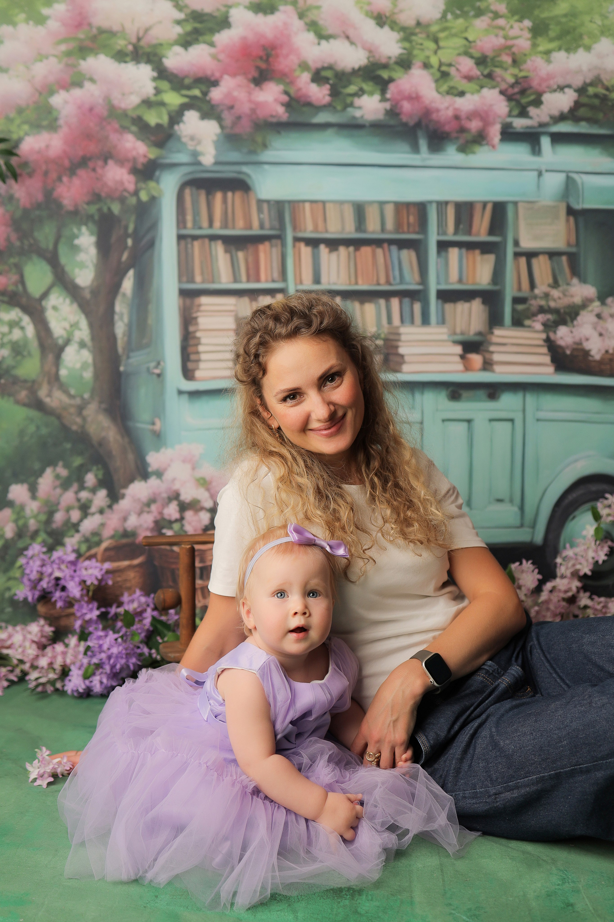 Полина, 1 годик. Фотограф новорожденных в Новокузнецке Анна Горошникова
