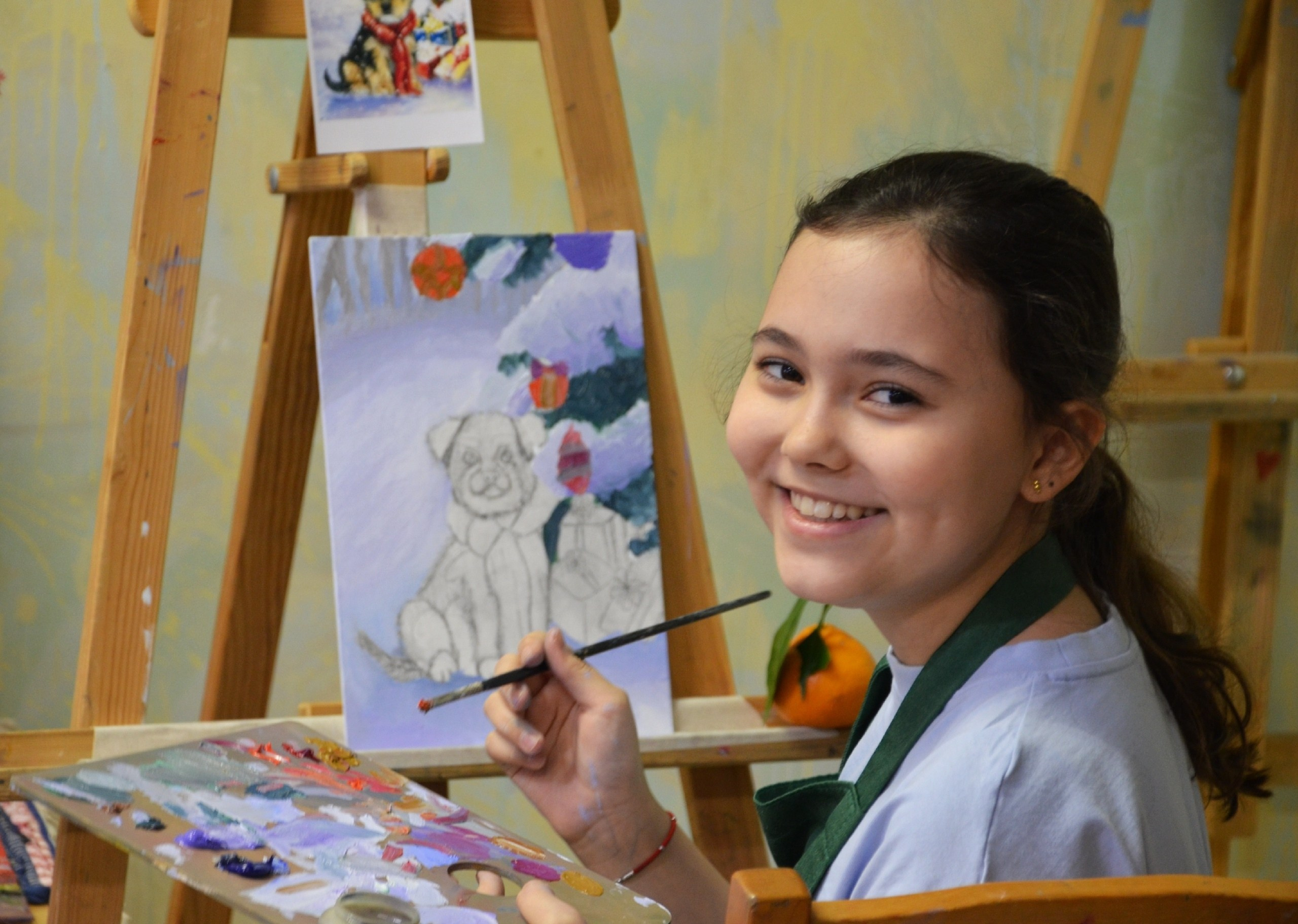 Мастер-класс по живописи масляными красками. Изостудия «Мы рисуем!» ♥ Южное Бутово, Москва