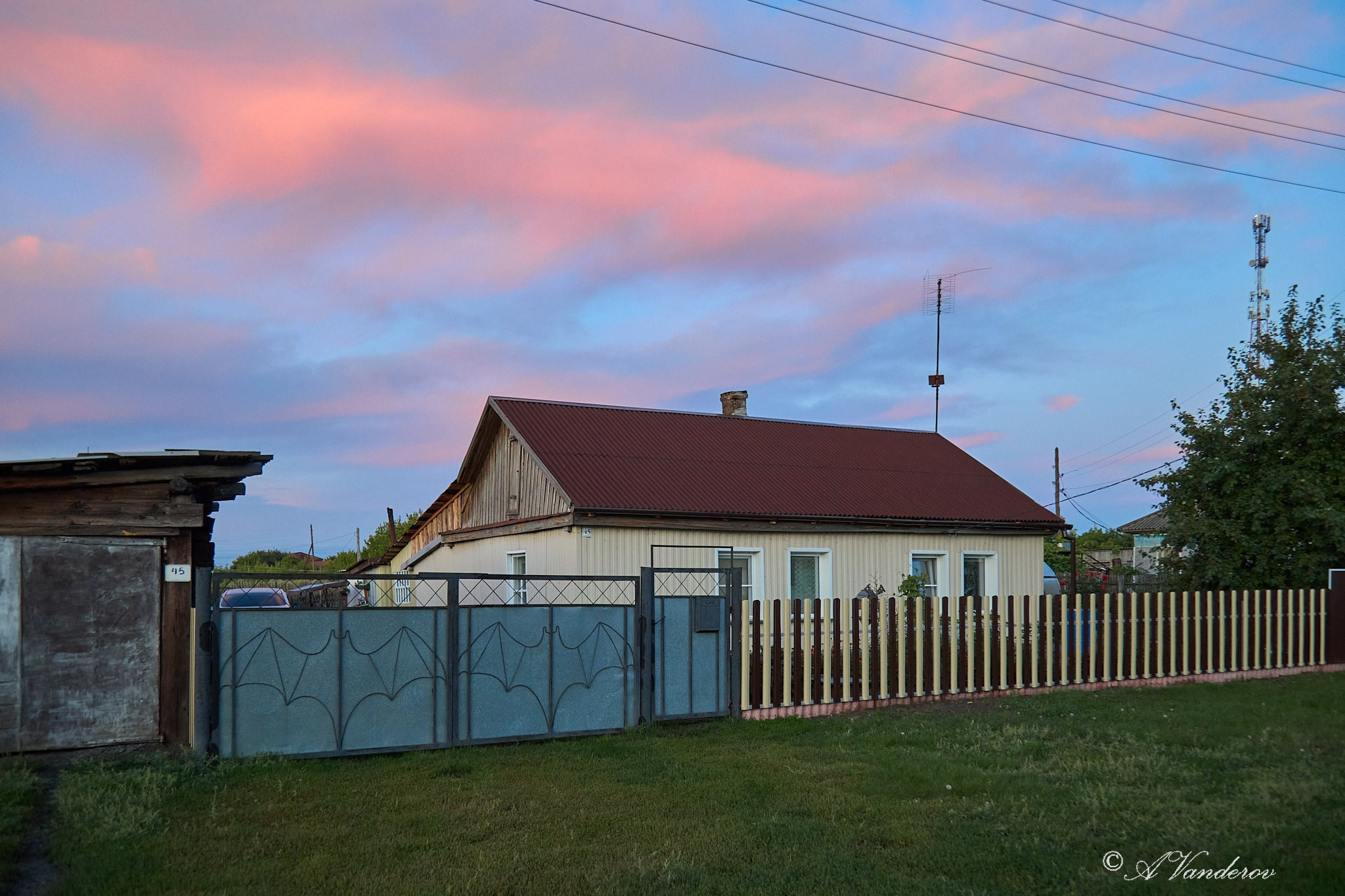 Село Савкино Баганского района Новосибирской области. Фотограф Омск | Александр Вандеров