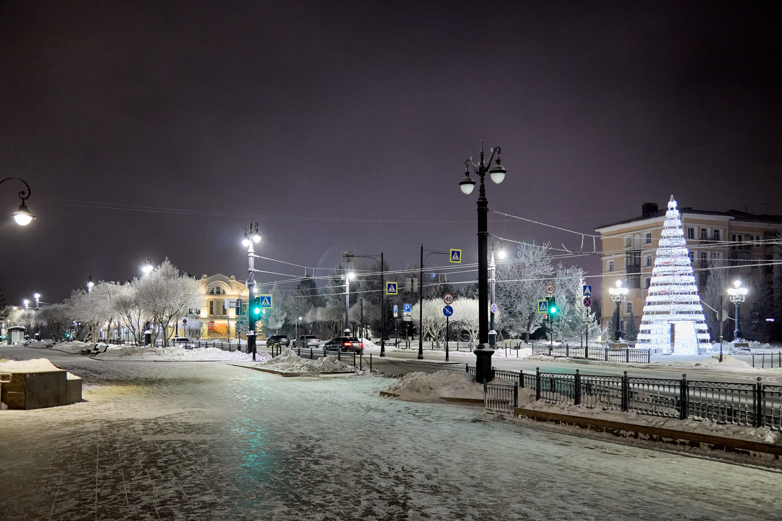 Новогодний Омск 2025. Фотограф Омск | Александр Вандеров