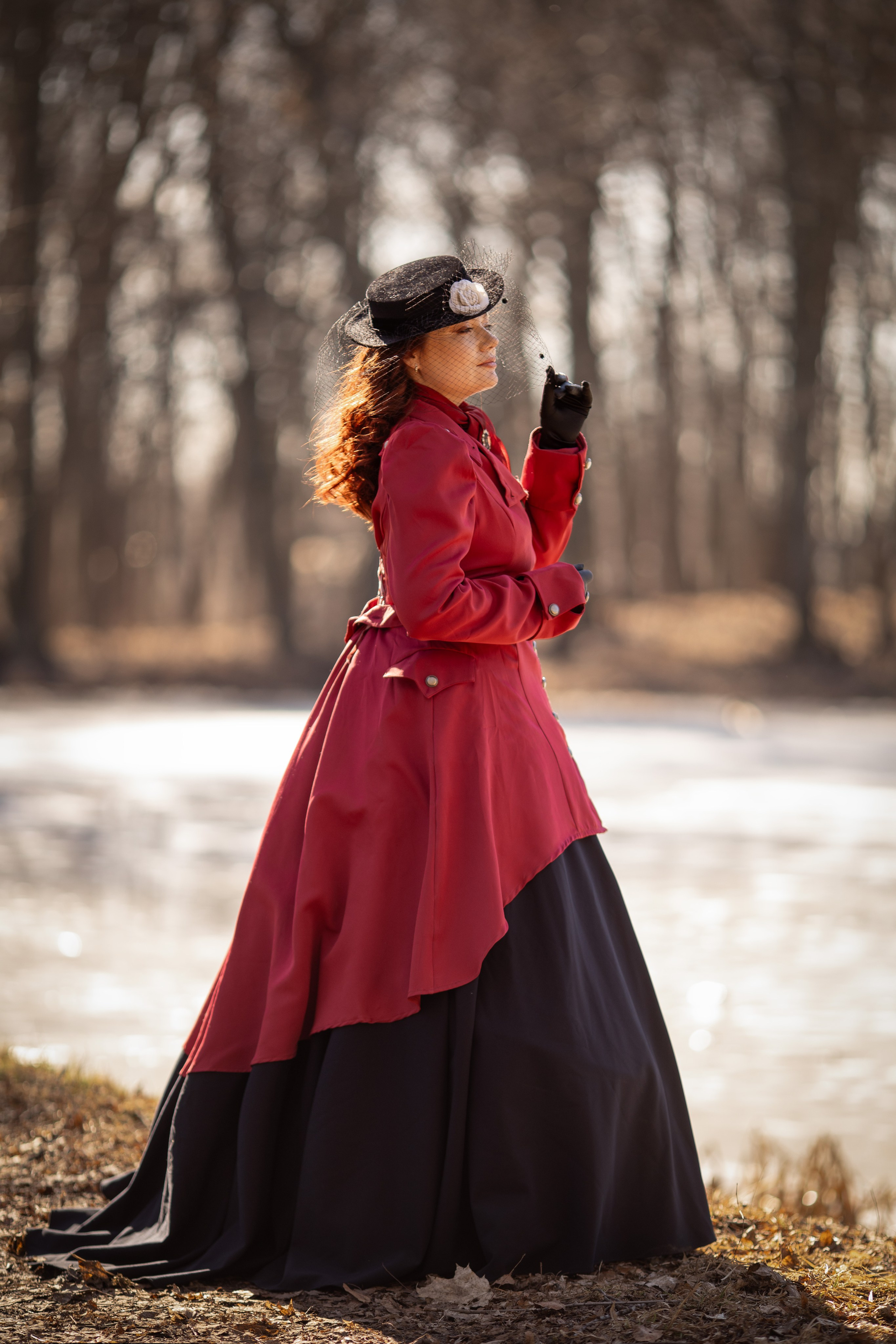 Женский портрет уличный. Семейный фотограф Москва и область Дербунова Елена