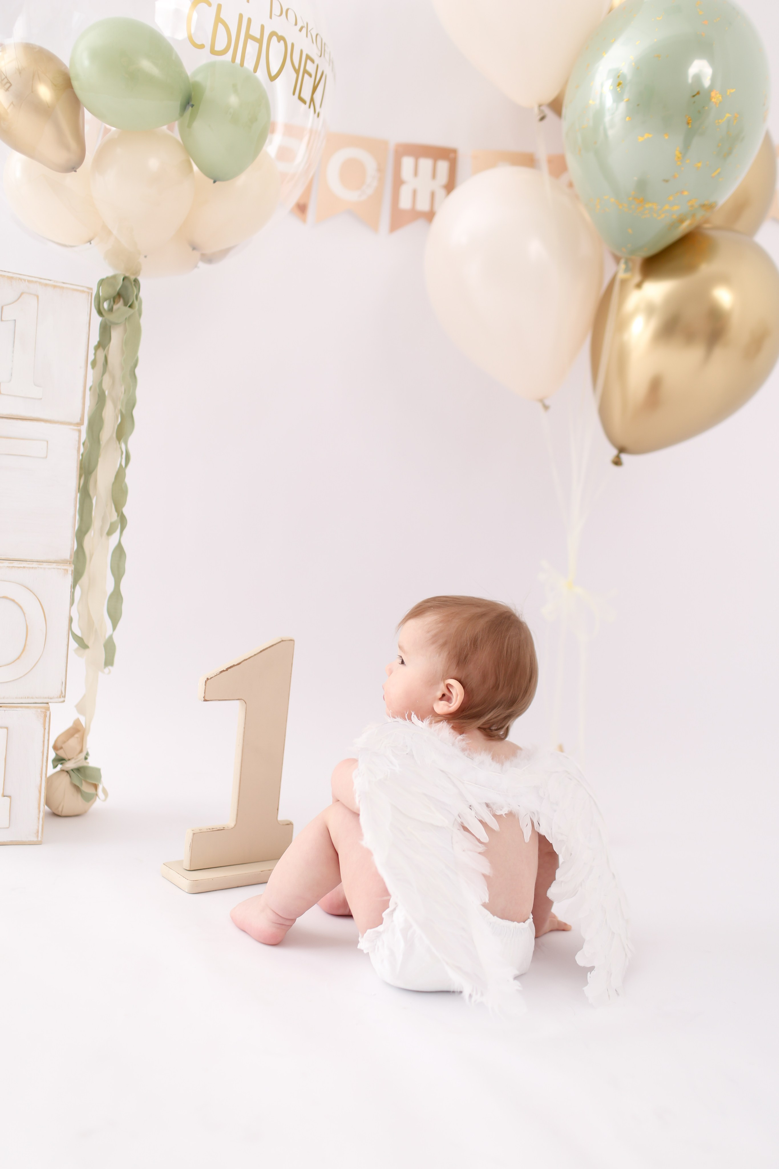 Годовасики. Нина Зеленева фотограф новорожденных