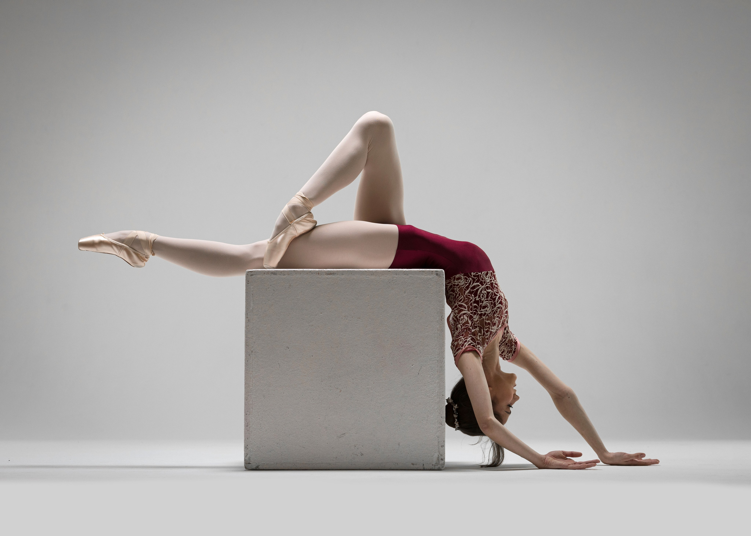 Балетная съёмка на белой циклораме и фонах. Балетный фотограф Алина Ханько — Душа Балета