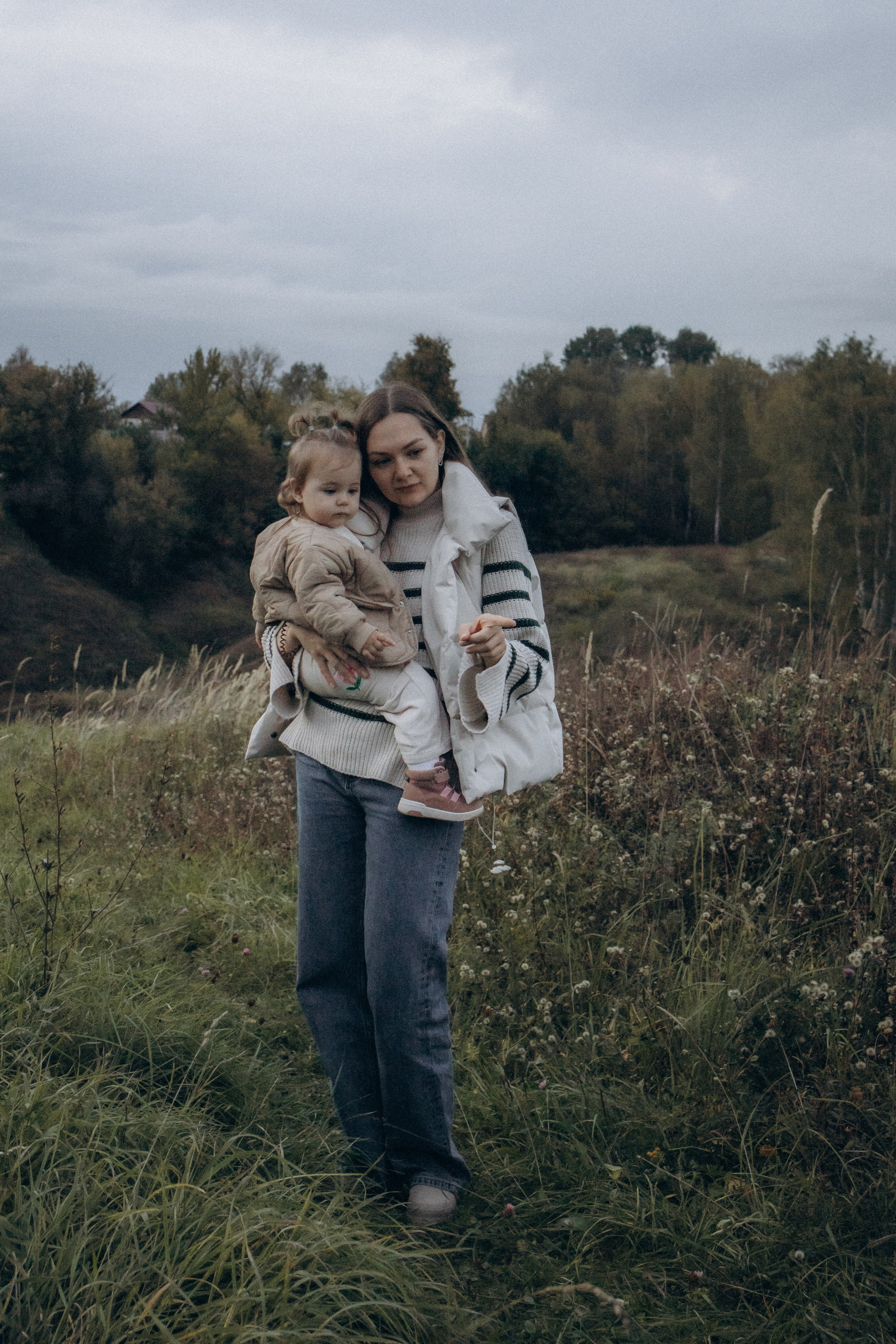 Любовь мамы. Семейная осенняя фотосессия. Юлия Левада Семейный и женский фотограф