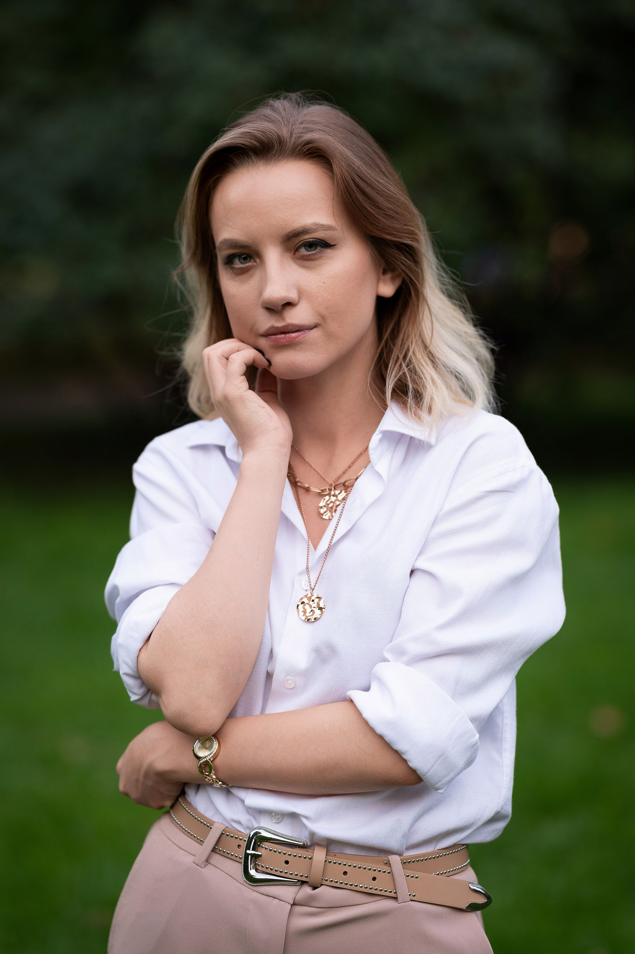 Сессия в парке для Ксении. Портретный фотограф в Москве Евгений Кемайкин