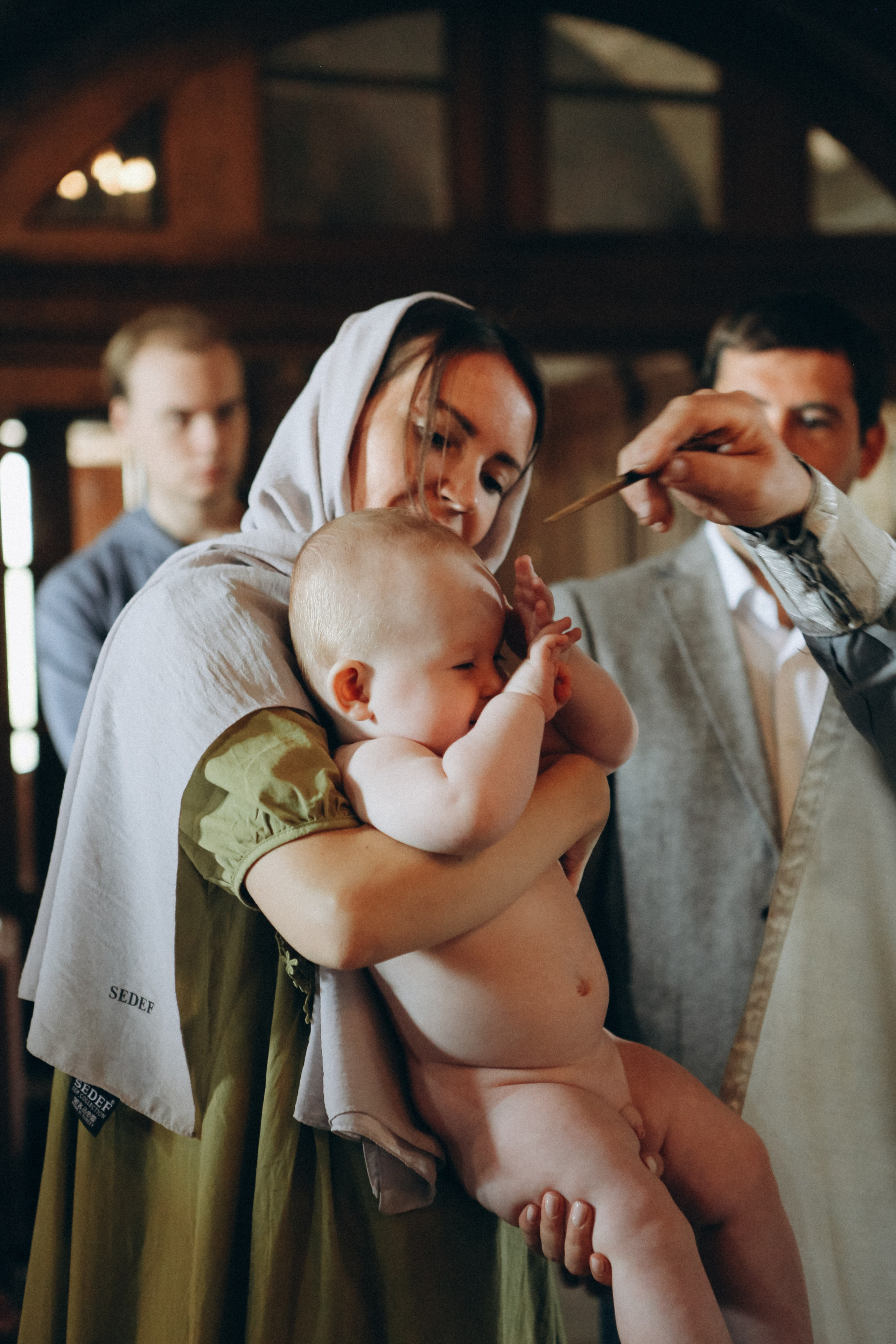 Крещение Ивана. Фотограф Анастасия Кувшинова Москва
