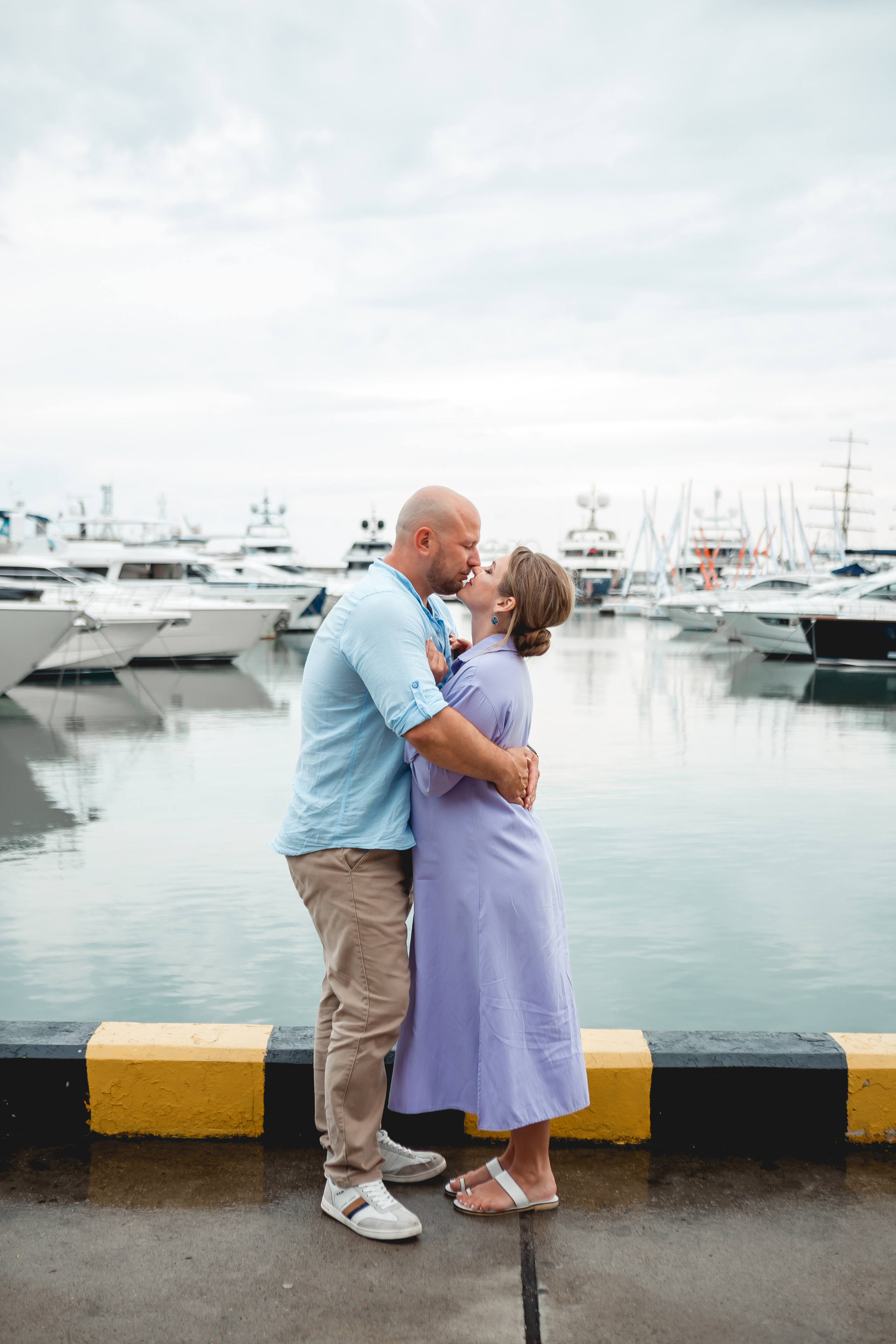 «В ожидании» морской порт. Семейный и свадебный фотограф Сочи Адлер Сириус Красная поляна
