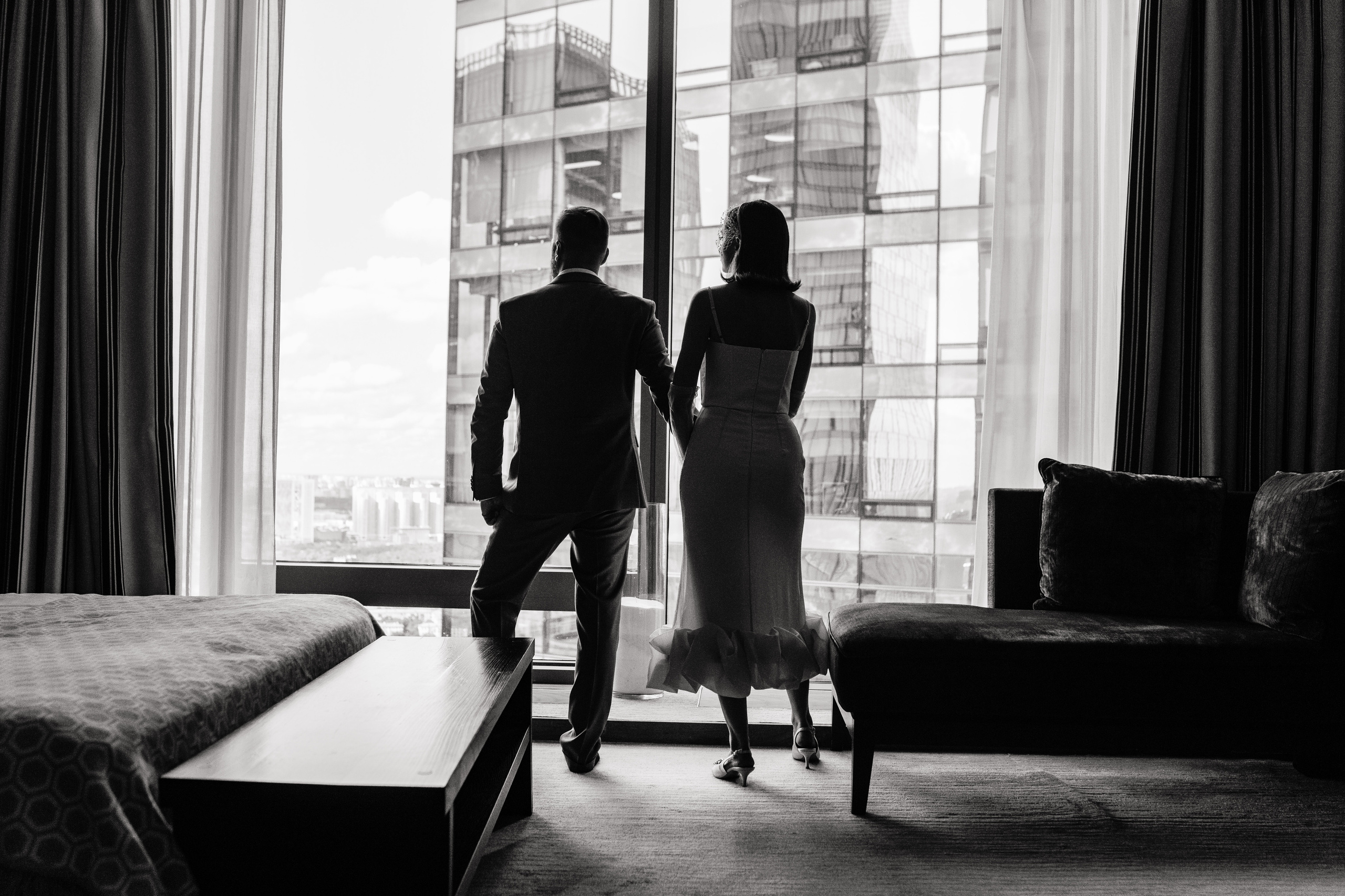 Москва Сити. Свадебный фотограф в Москве Арчылан Николаев