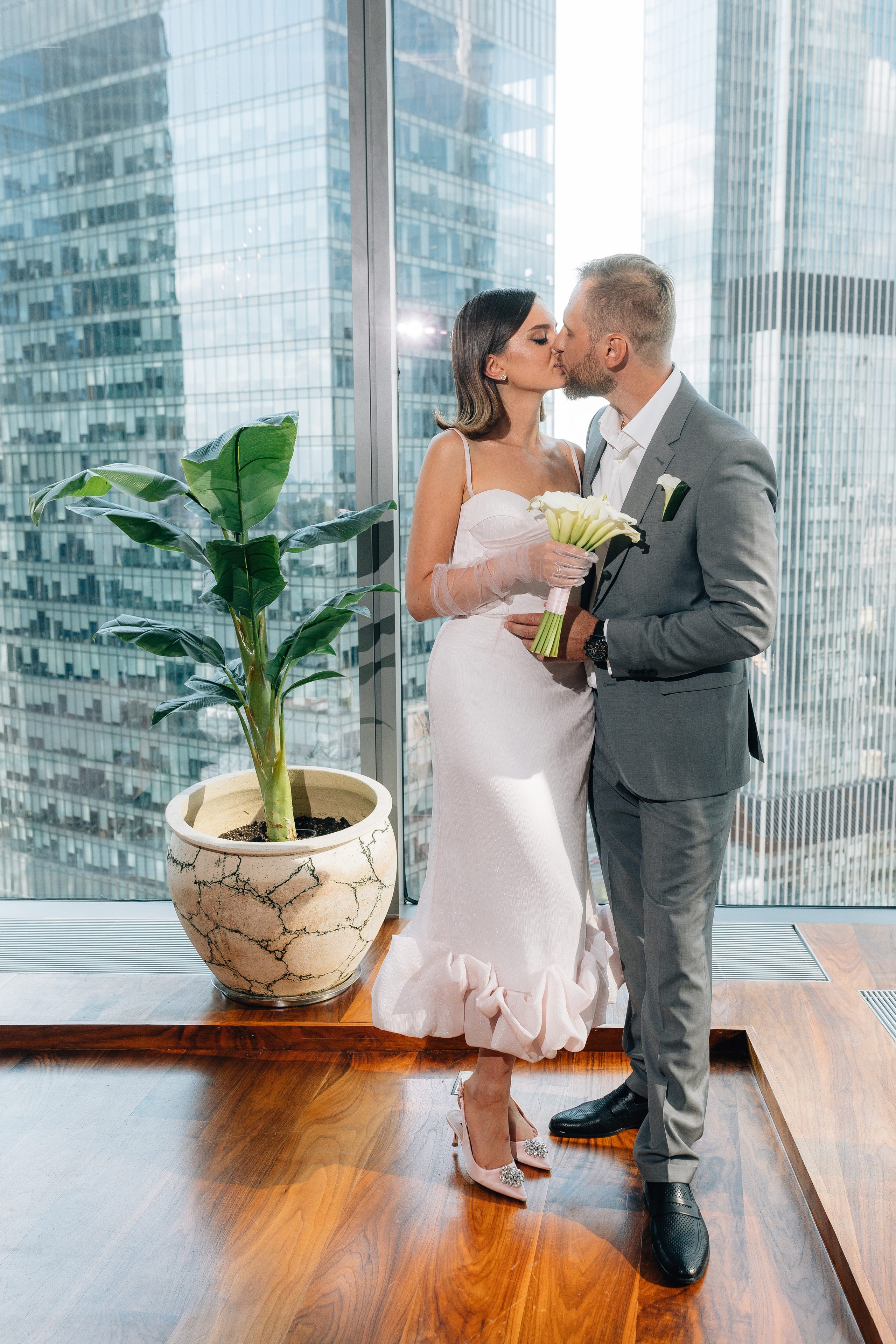 Москва Сити. Свадебный фотограф в Москве Арчылан Николаев