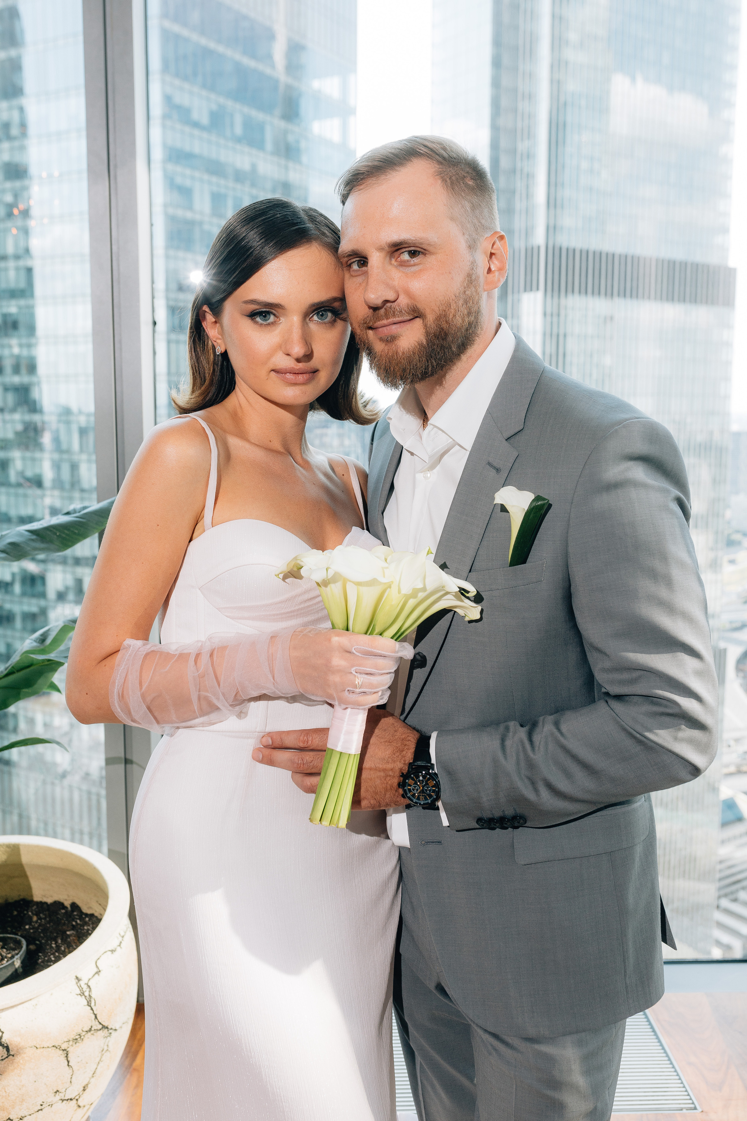 Москва Сити. Свадебный фотограф в Москве Арчылан Николаев