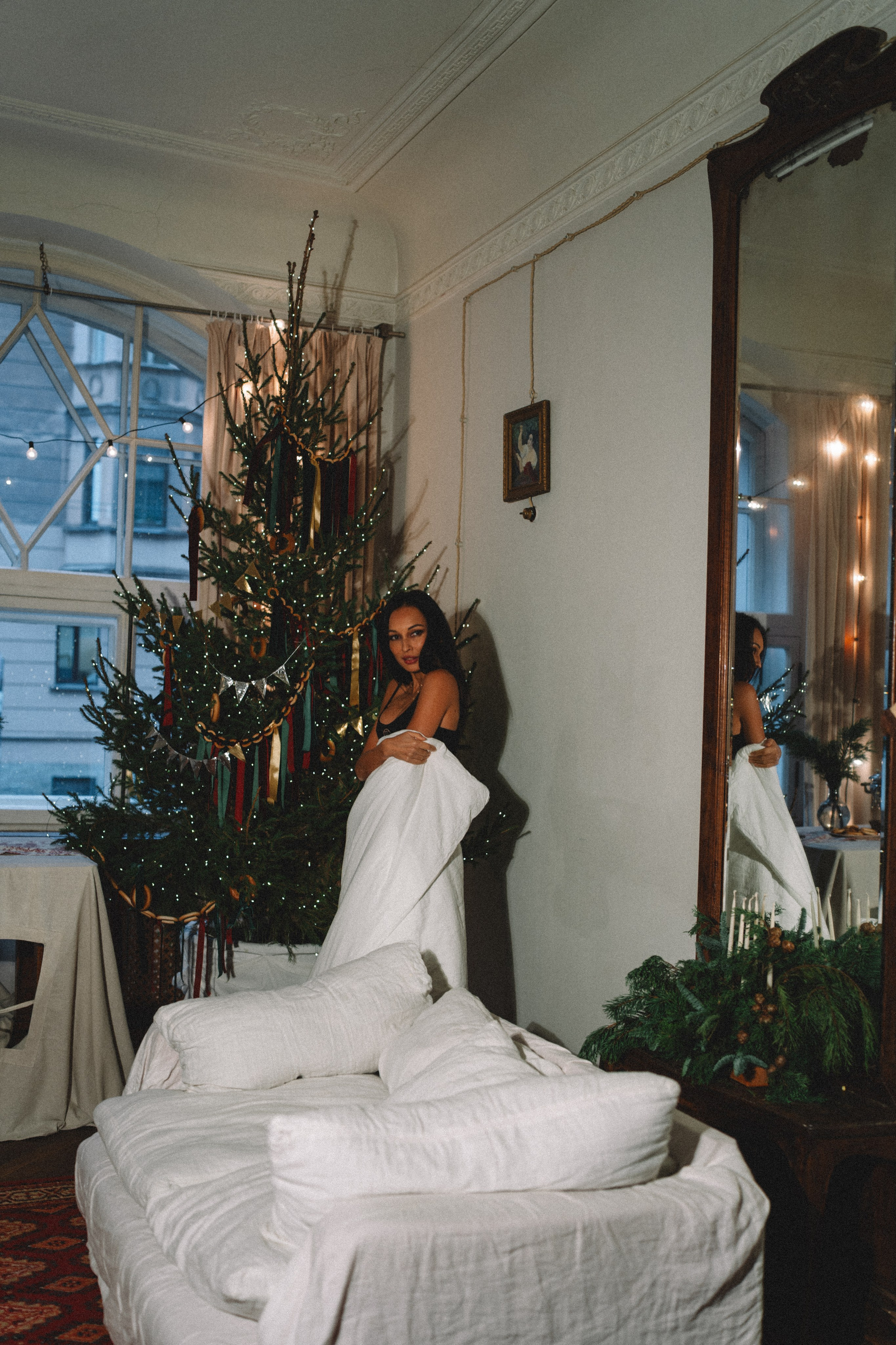 ФОТОСЕСИИЯ К НОВОМУ ГОДУ В АТМОСФЕРНОЙ СТУДИИВ ЦЕНТРЕ ПИТЕРАИ ВИНТАЖНЫЙ ОБРАЗ. Профессиональный фотограф, Санкт-Петербург — Виктория Богомолова