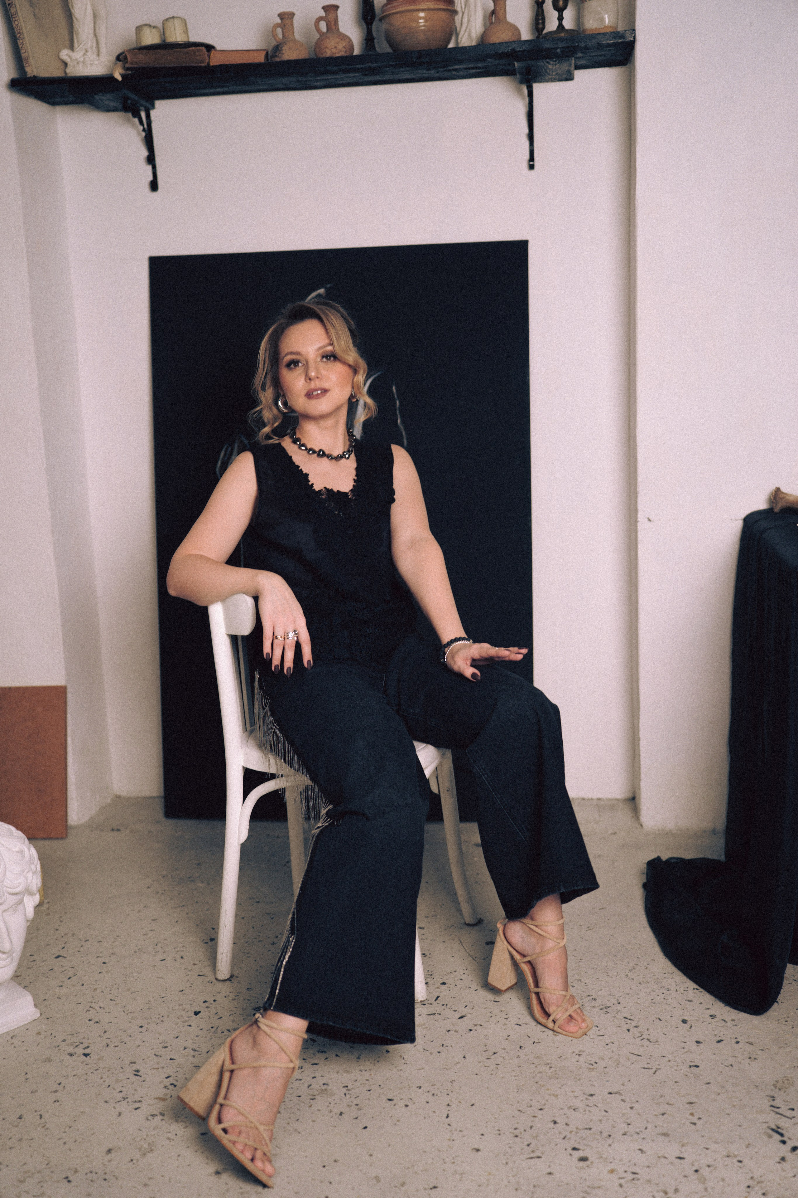 НОВОГОДНЯЯ ФОТОСЕСИИЯ В СТУДИИ ДЛЯ ДЕВУШКИ И ПРОГУЛКА ПО ЧЕРНЫШЕВСКОЙ. Профессиональный фотограф, Санкт-Петербург — Виктория Богомолова