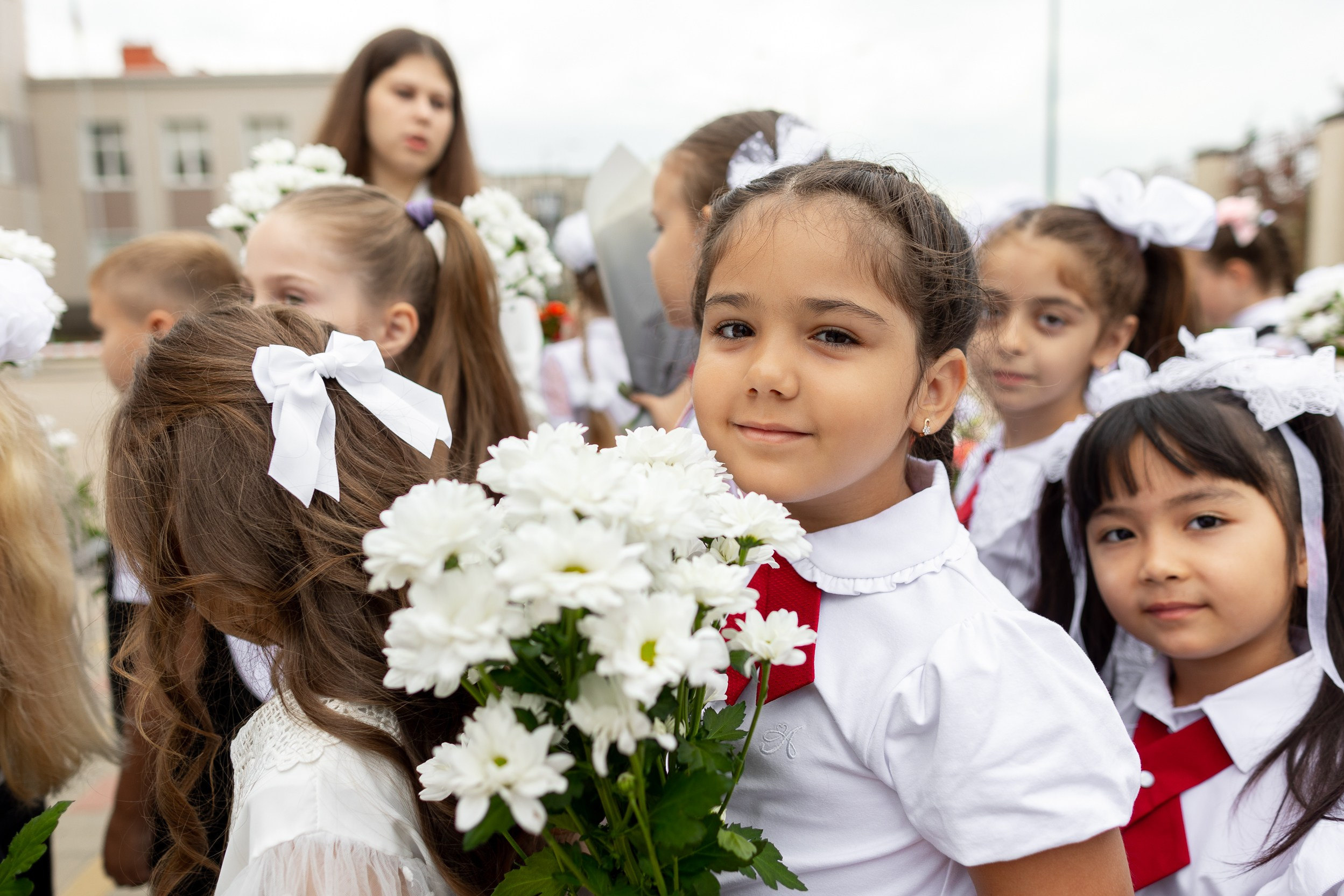 Школа № 61 им. Лавриненко, 1-е сентября | Фото. Фото и видеосъемка любых мероприятий в городе Краснодаре и Краснодарском крае. Щеколдин Антон