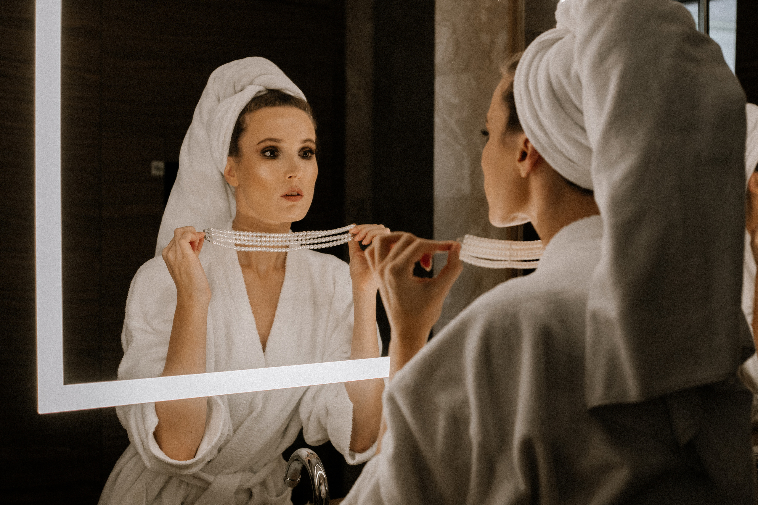 Женский портрет в отеле Radisson Blu. Свадебный фотограф в Москве Элина Ларченкова. Фото, которые цепляют