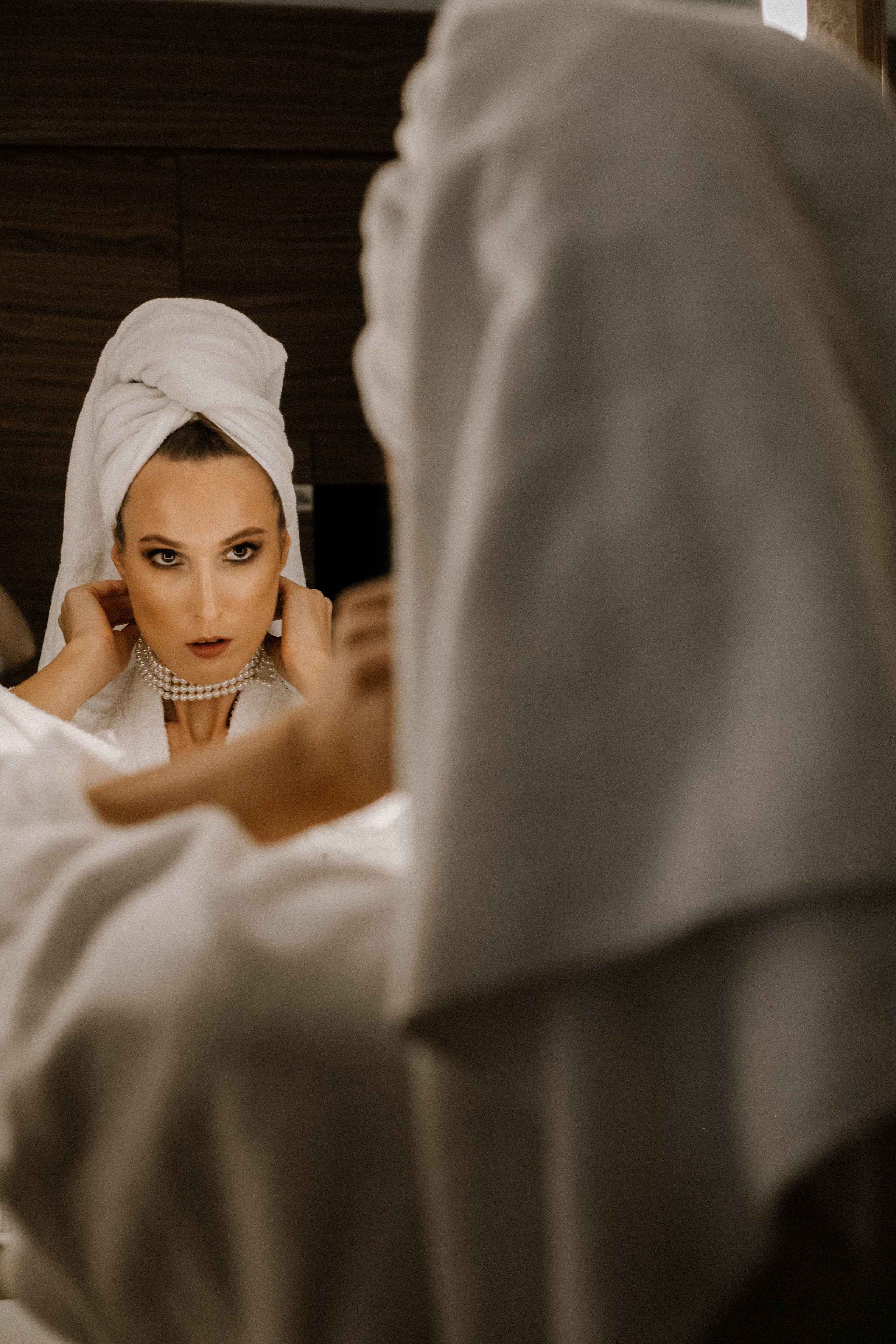 Женский портрет в отеле Radisson Blu. Свадебный фотограф в Москве Элина Ларченкова. Фото, которые цепляют