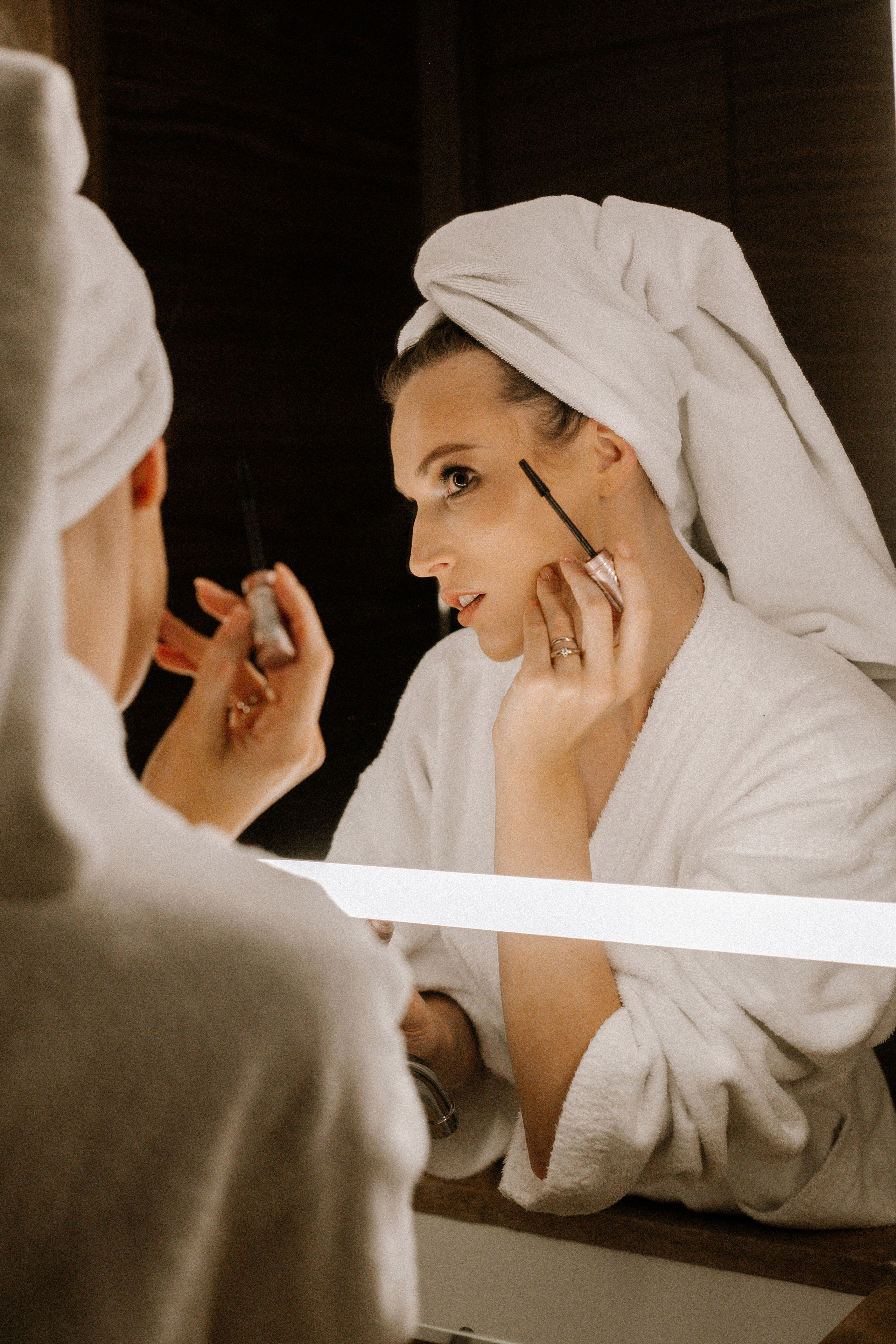 Женский портрет в отеле Radisson Blu. Свадебный фотограф в Москве Элина Ларченкова. Фото, которые цепляют