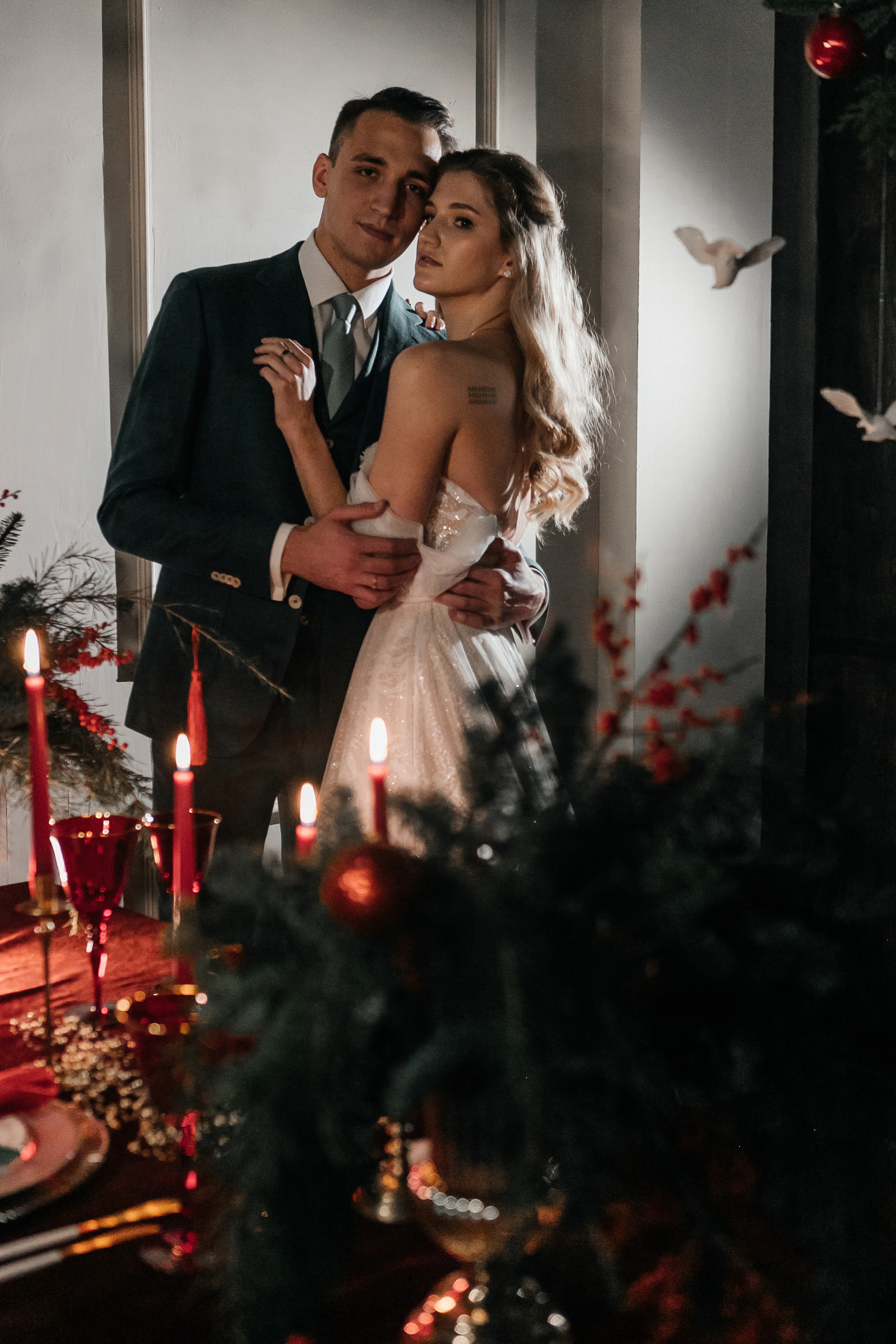 Свадьба в новогоднем стиле. Свадебный фотограф в Москве Элина Ларченкова. Фото, которые цепляют