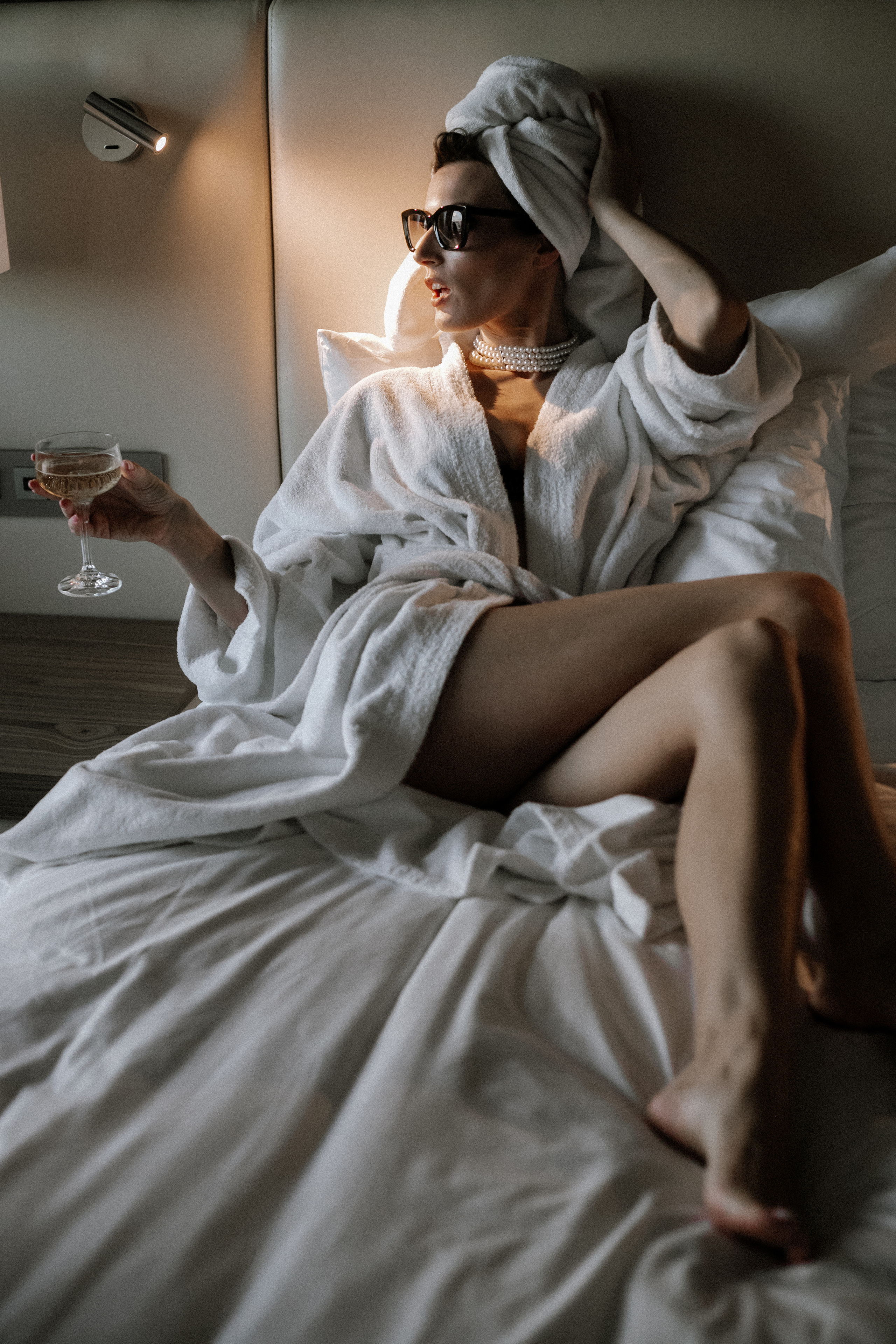 Женский портрет в отеле Radisson Blu. Свадебный фотограф в Москве Элина Ларченкова. Фото, которые цепляют