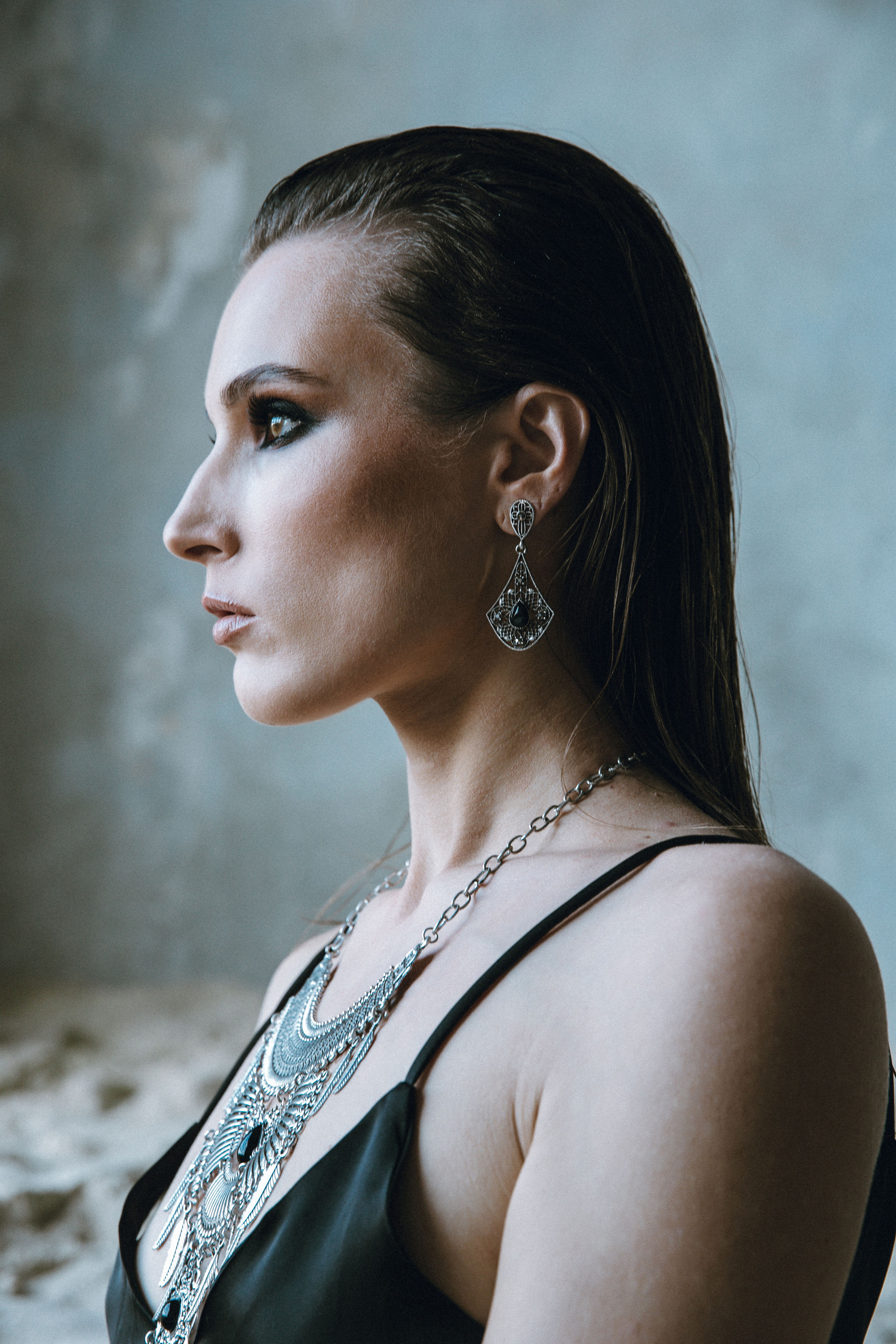 Женский портрет в студии с песком. Свадебный фотограф в Москве Элина Ларченкова. Фото, которые цепляют