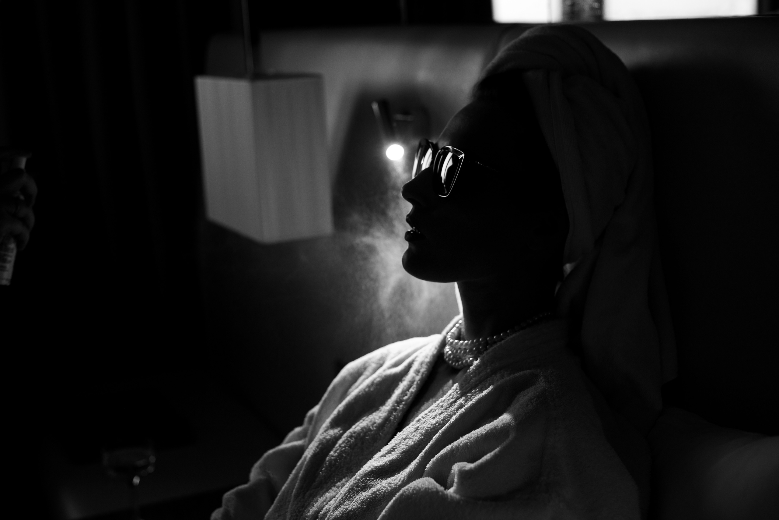 Женский портрет в отеле Radisson Blu. Свадебный фотограф в Москве Элина Ларченкова. Фото, которые цепляют