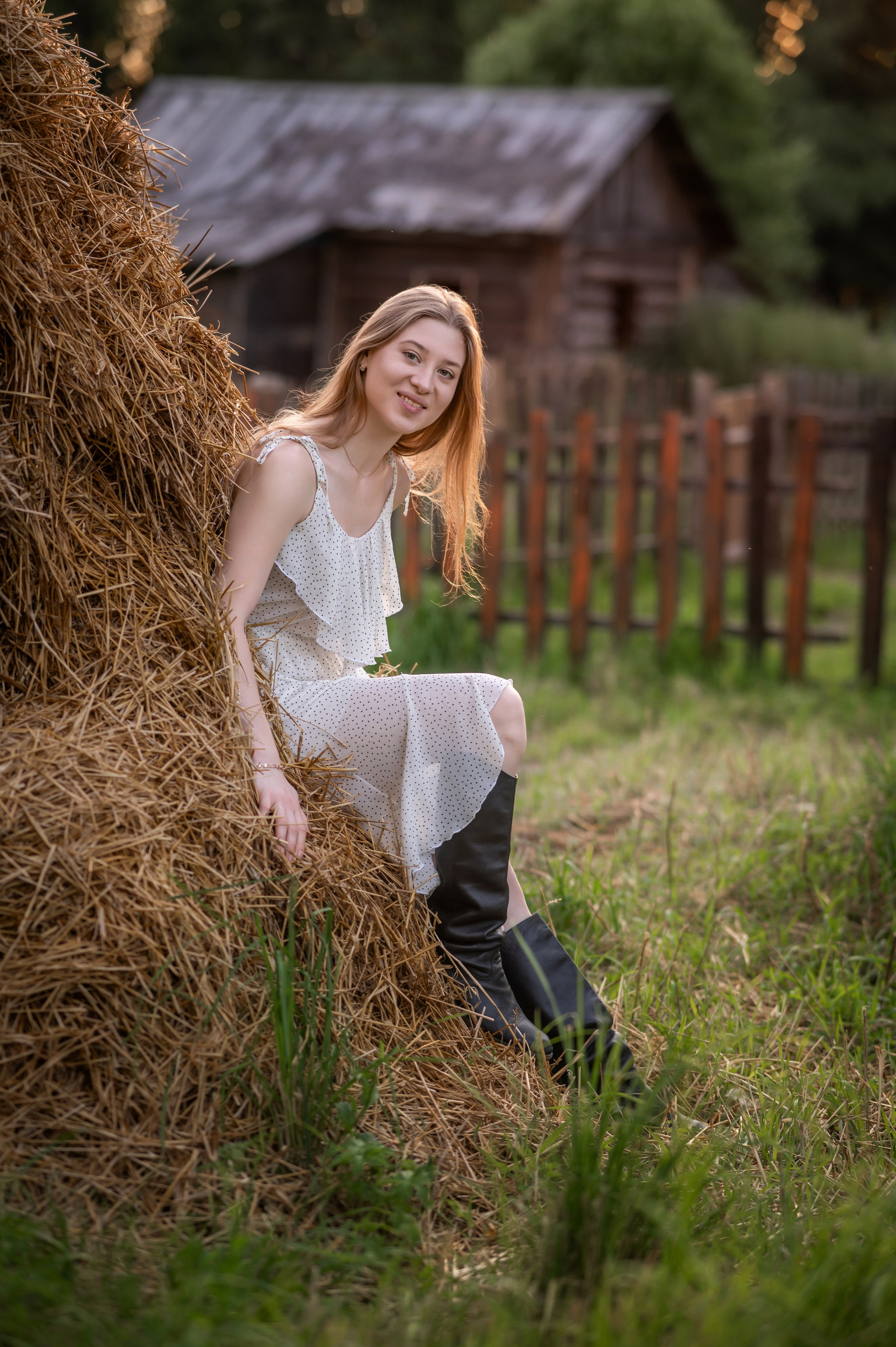 Анастасия в кинодеревне (Горки Ленинские)