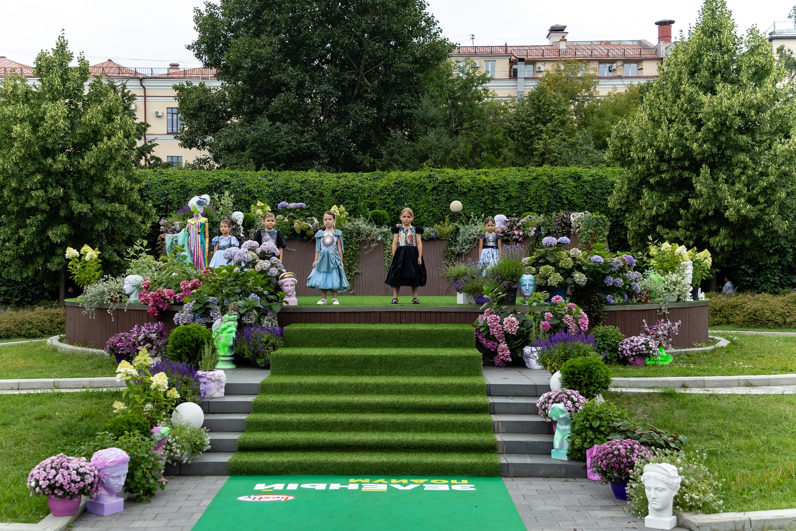 Зеленый подиум (KIDS REVOLUTION и GIZA). Татьяна Чернышова свадебный фотограф Москва