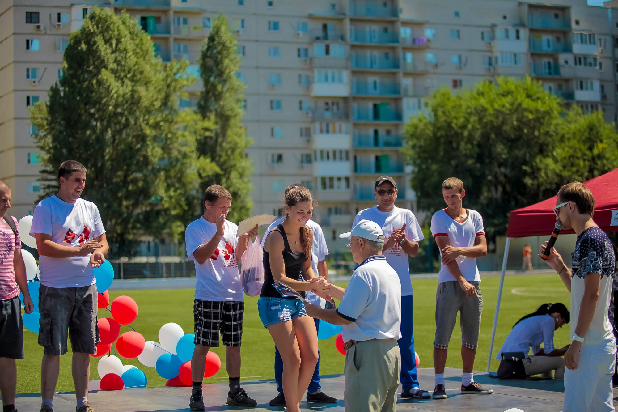 День Физкульт. Максим Матвийченко и Виктория Басова профессионалы своего дела