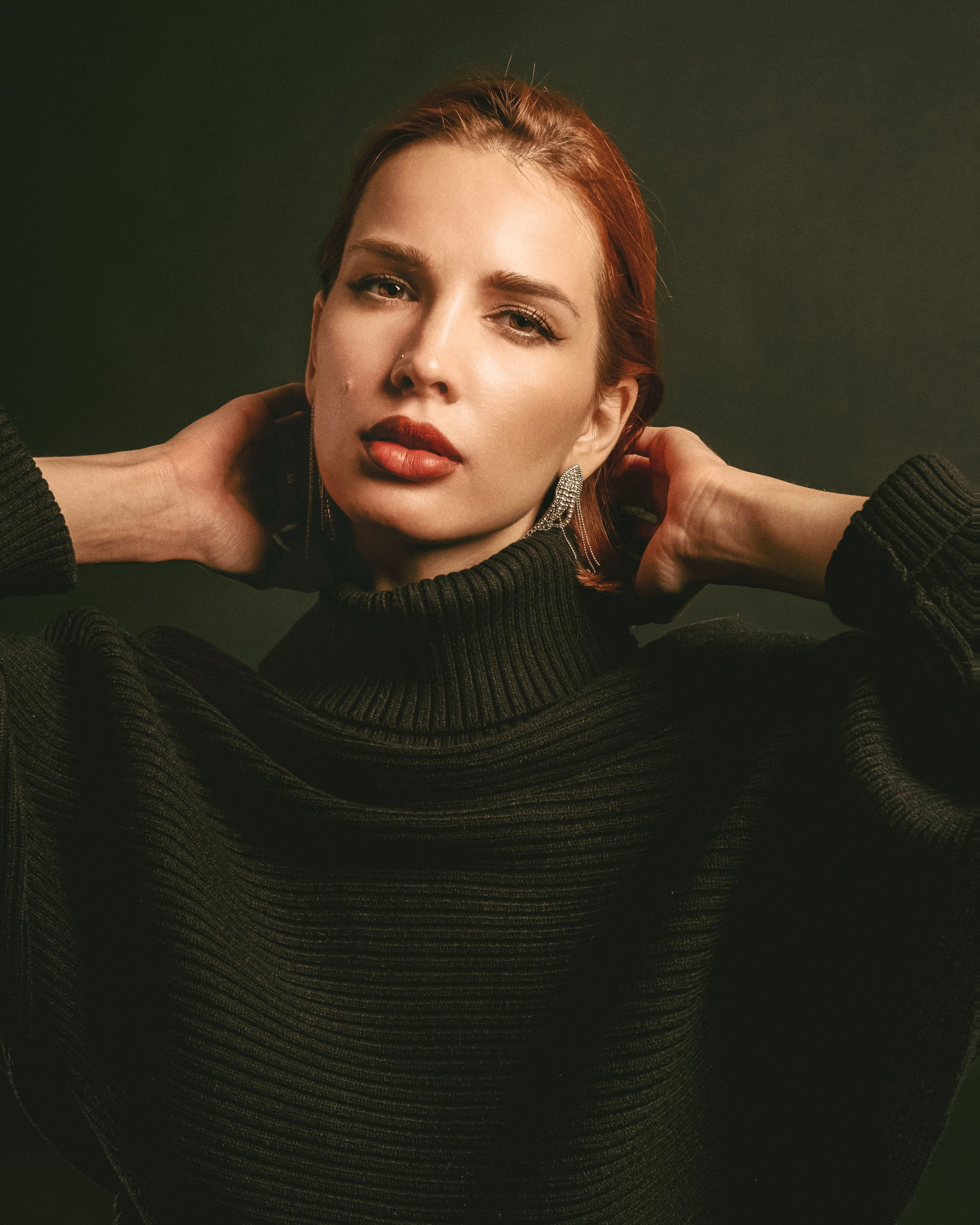 #05 female studio portrait. Professional photoartist in St. Petersburg (wedding, reportage, portrait, model book, love story) Alexander Shvedov