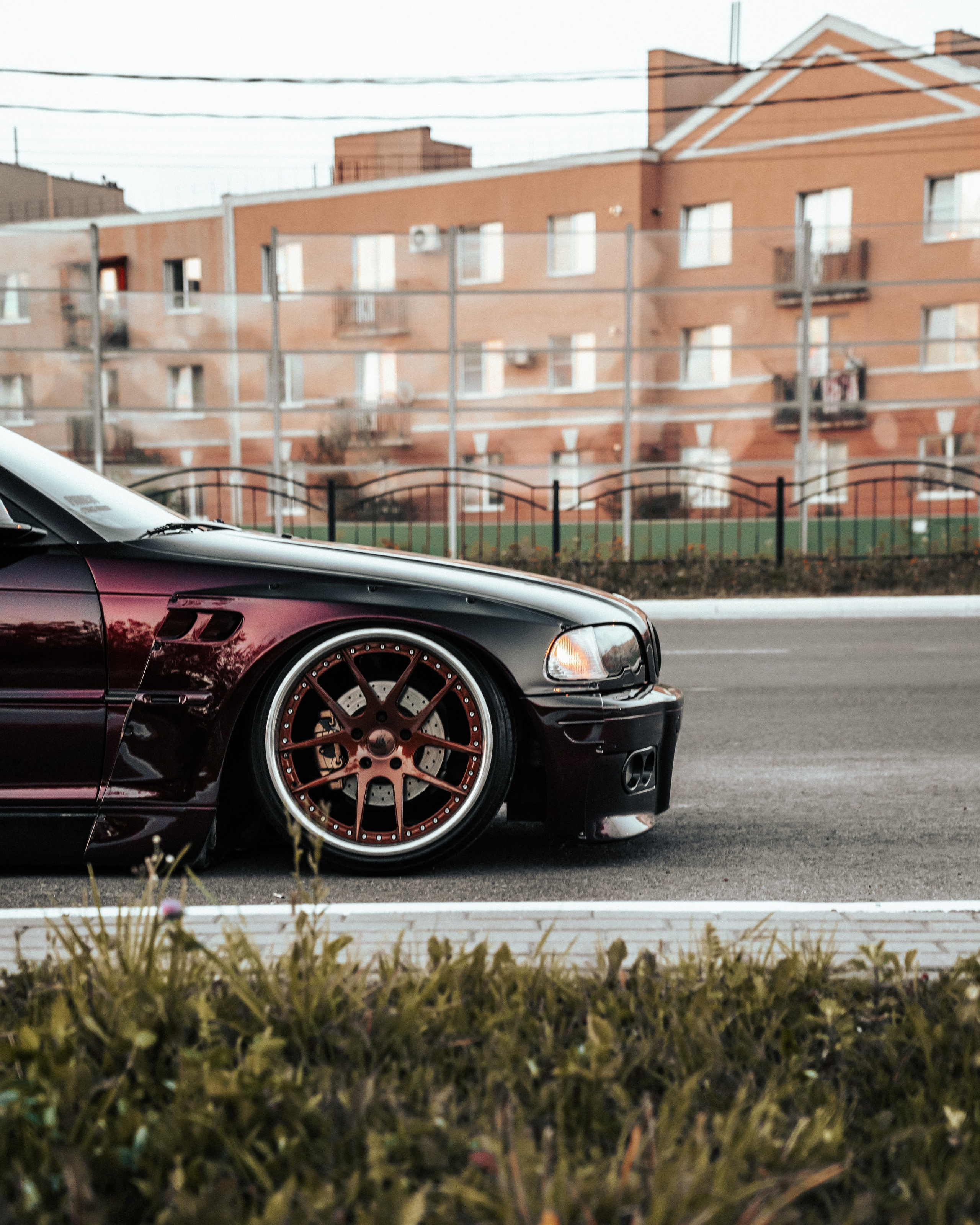 BMW E46 Stance. Vlad Trykov